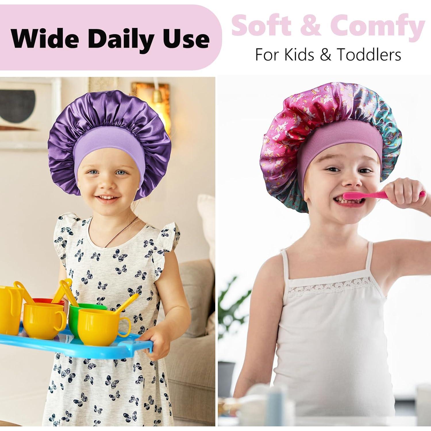 3 Gorras de Seda para Niños LBYLUS - Sueño y Estilo