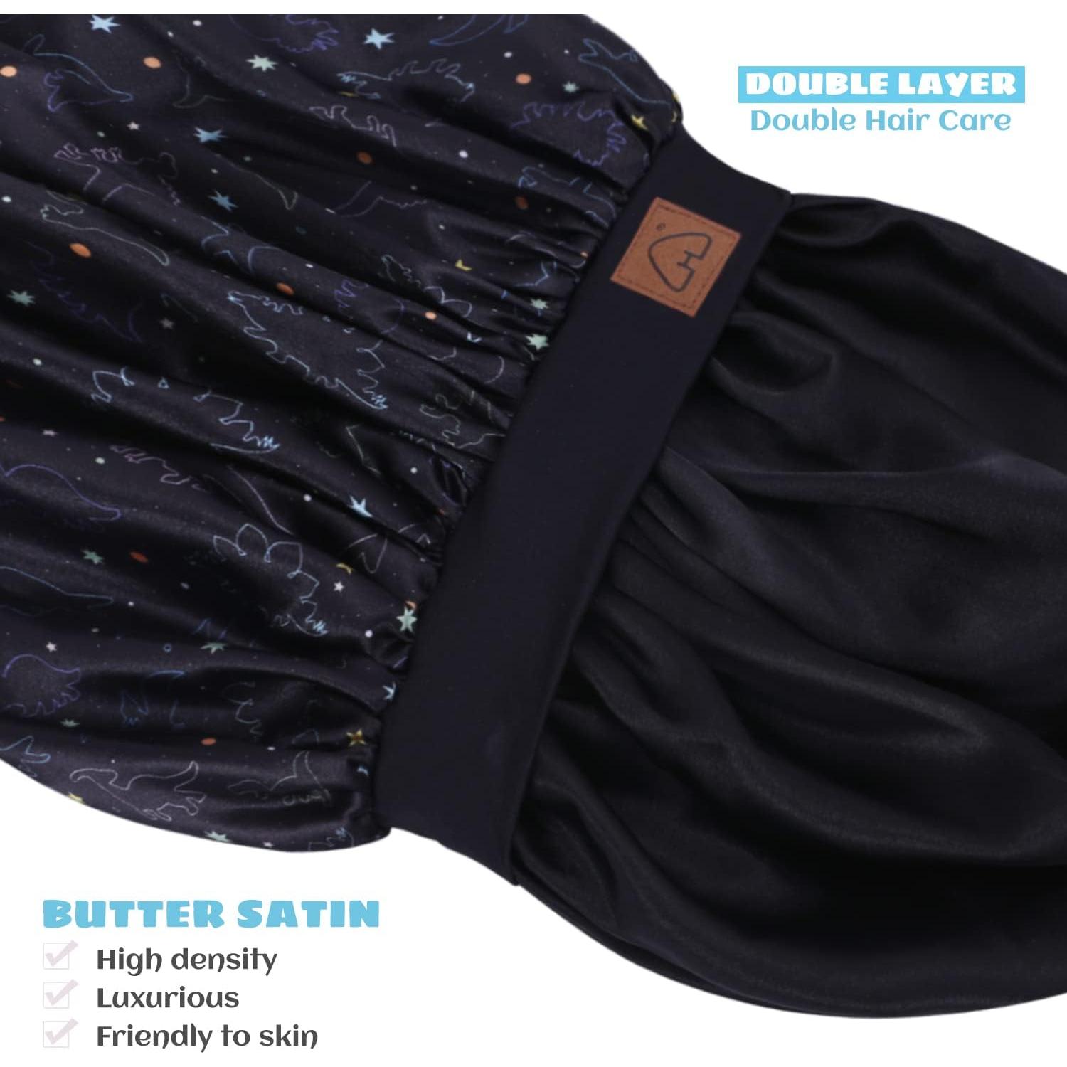 Gorro de Satén Ajustable para Niños Hat Hut - 1 a 8 Años