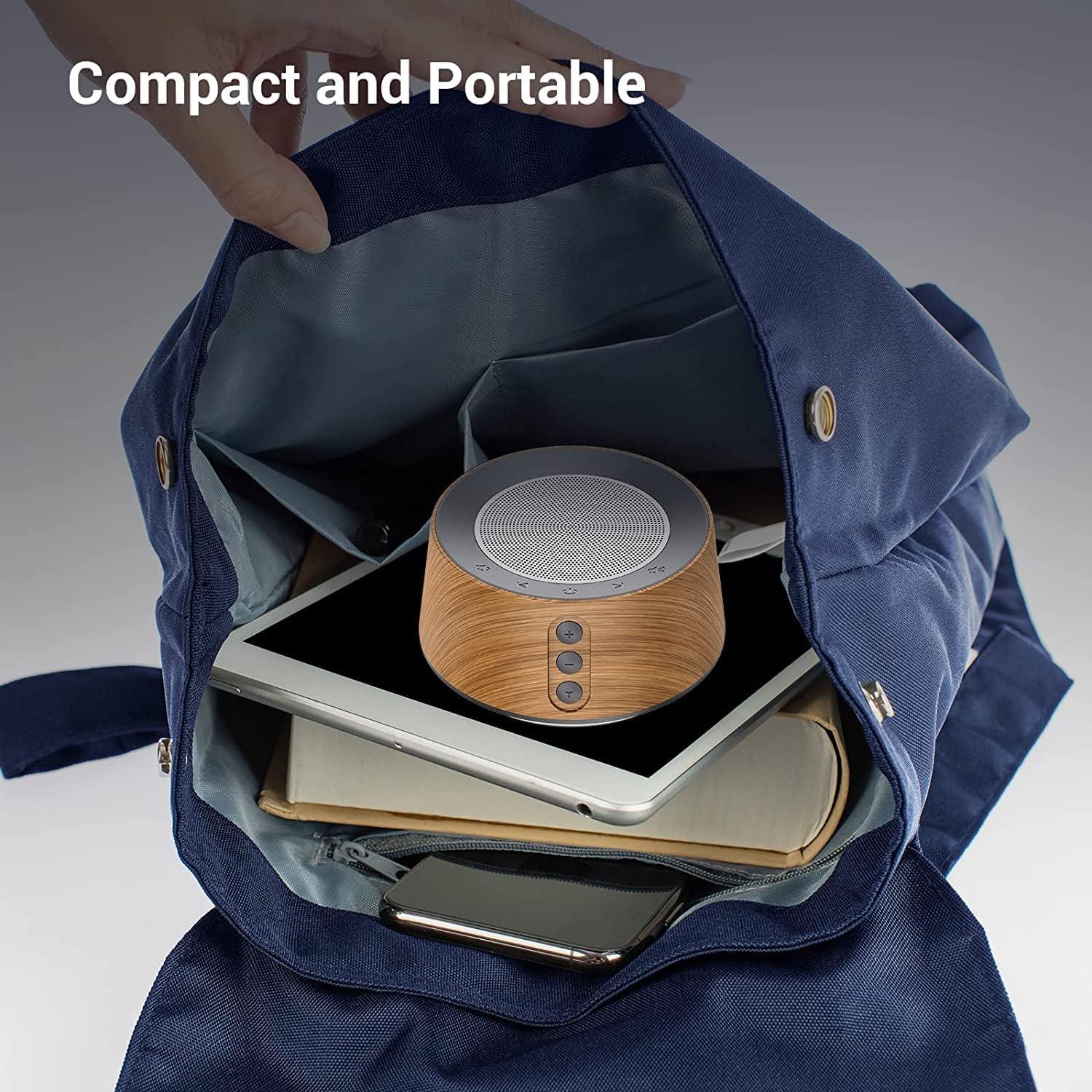 Máquina de Ruido Blanco BGOVERSS T126L con 20 Sonidos y Luz