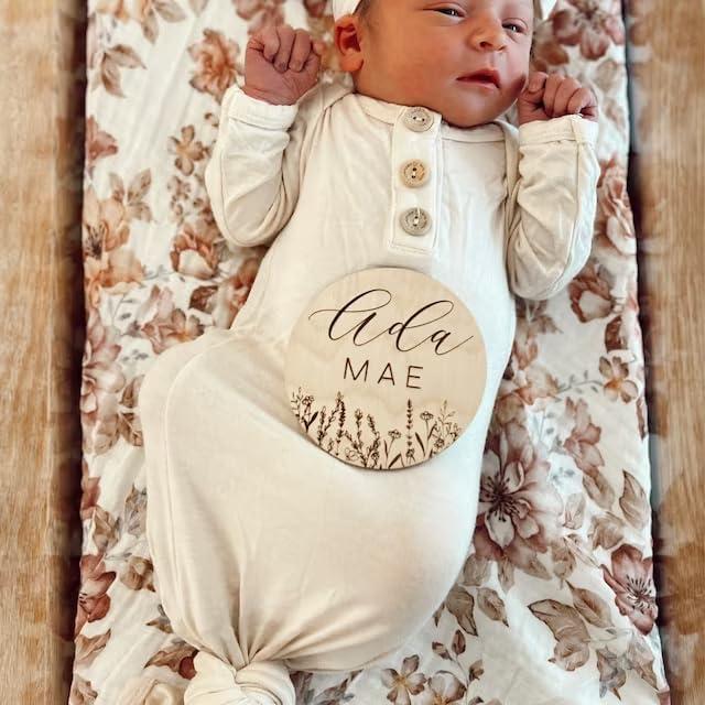 Conjunto Saco Anudado Bebé 0-3 Meses Merqwadd 2 Paquetes