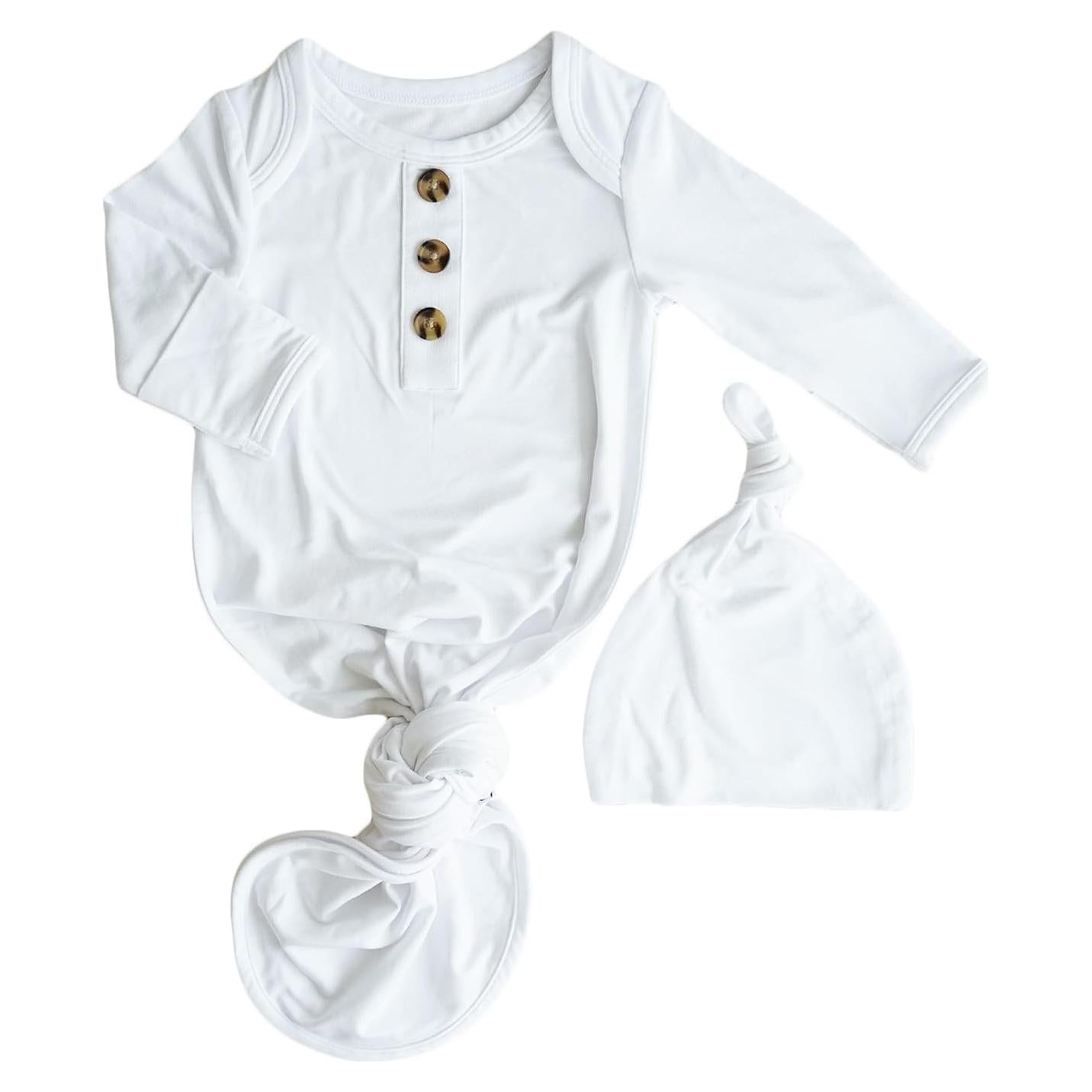 Saco de dormir anudado Caden Lane para recién nacidos 95% Viscosa