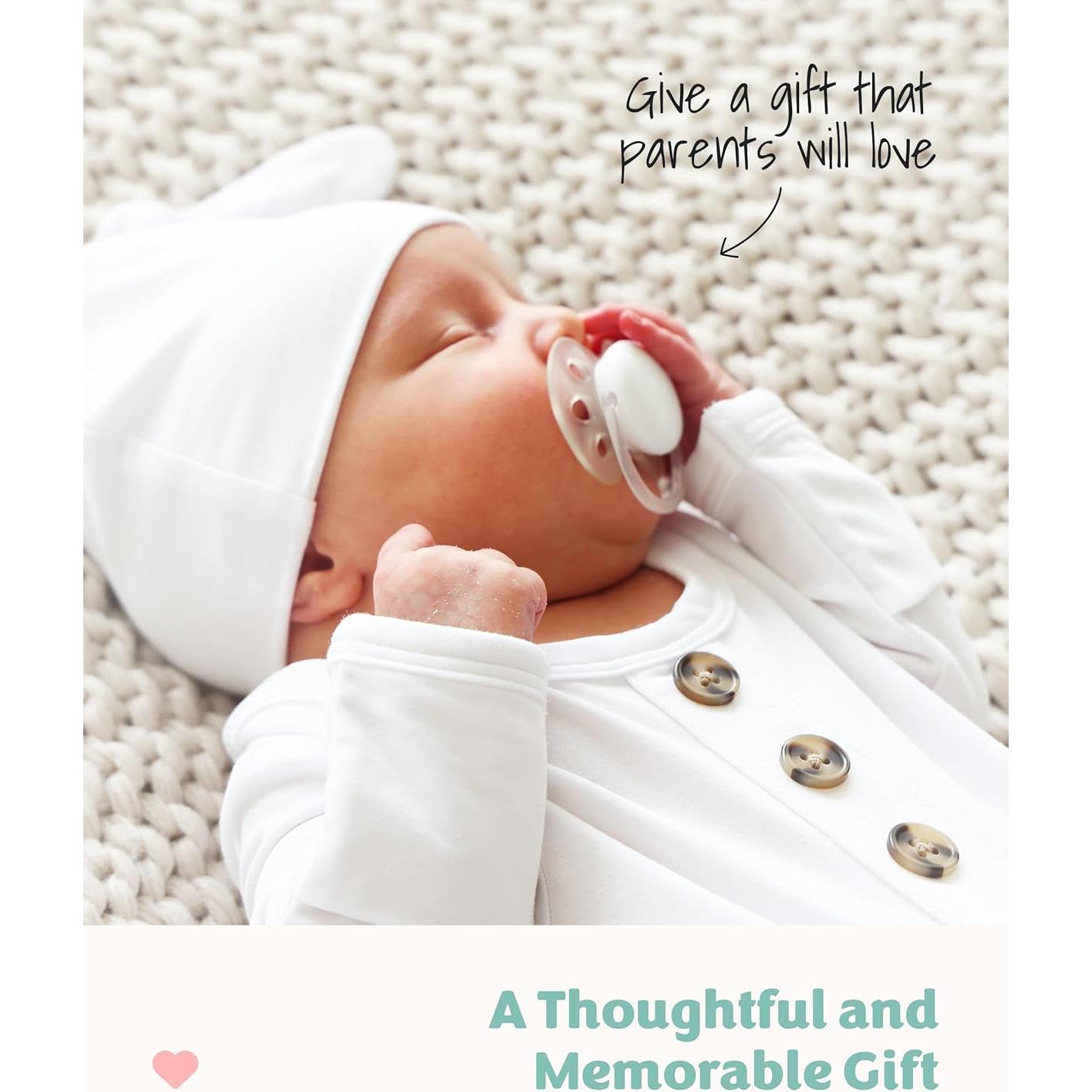 Saco de dormir anudado Caden Lane para recién nacidos 95% Viscosa