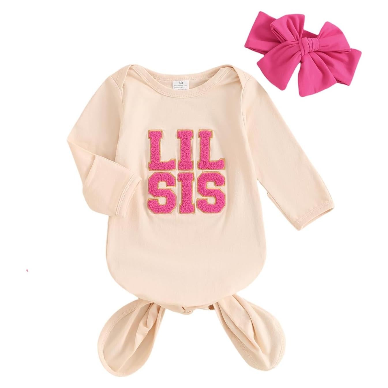 Gown para Bebé Merqwadd 0-3 Meses Salida del Hospital