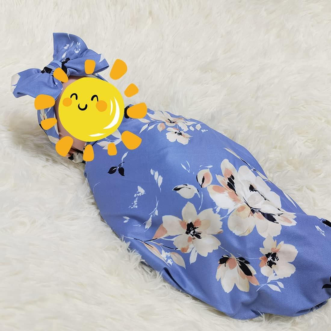 Conjunto de Bata de Maternidad SUFEINI con Manta y Diadema