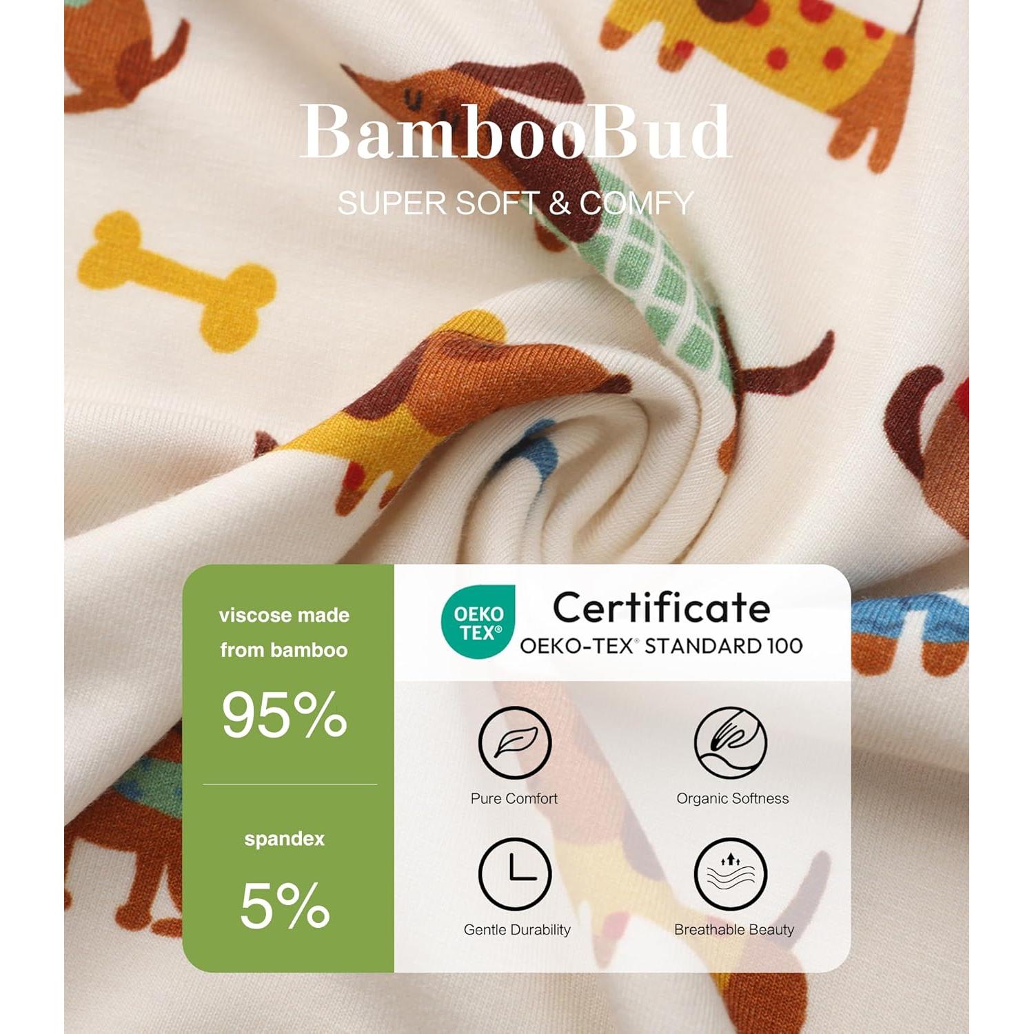 Saco de dormir unisex BambooBud 3-6 meses manga larga