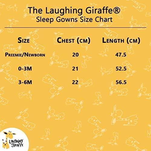 Bata de Dormir para Bebé Laughing Giraffe - Manga Larga 0-3 Meses