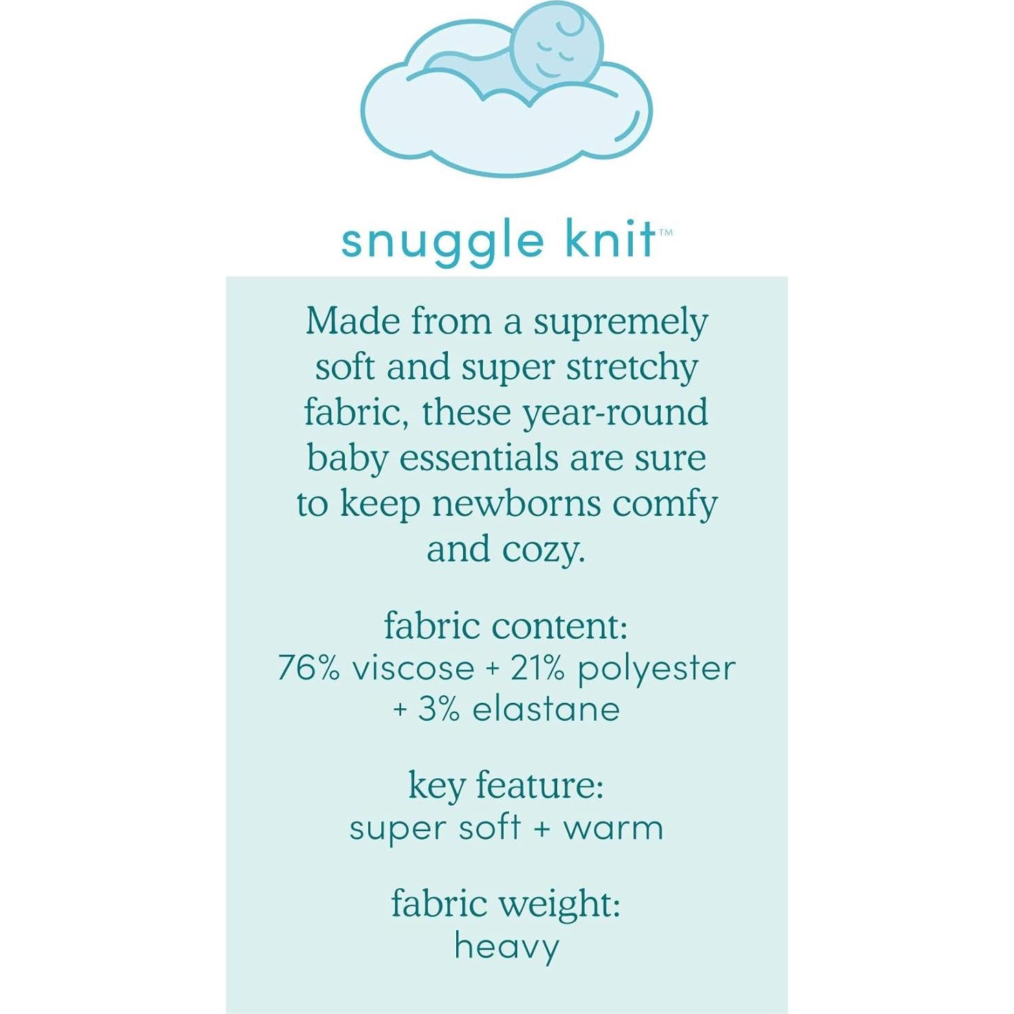 Conjunto Gown y Sombrero Knotted aden + anais Bebé 0-3 meses