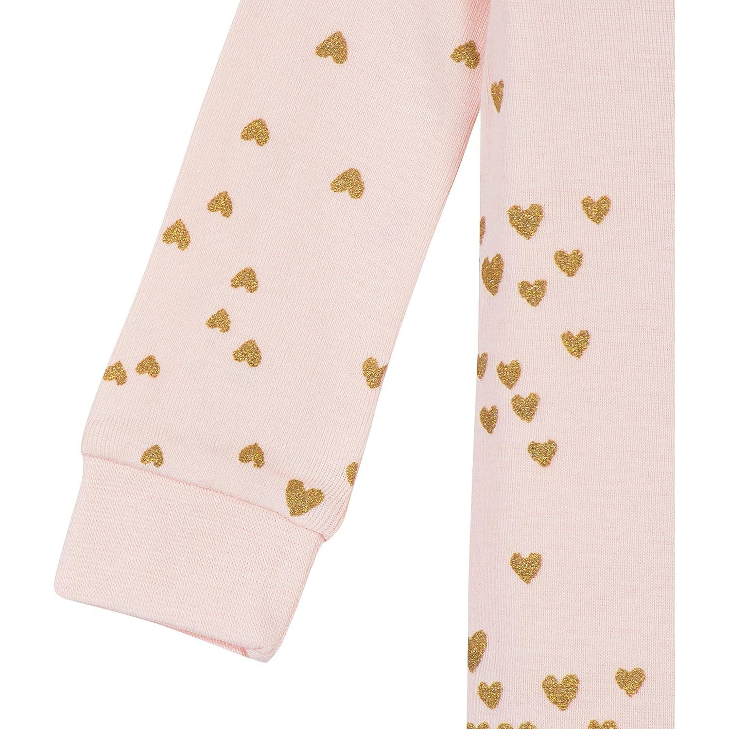 Pijamas con pies para niñas Gerber 24 meses paquete de 4