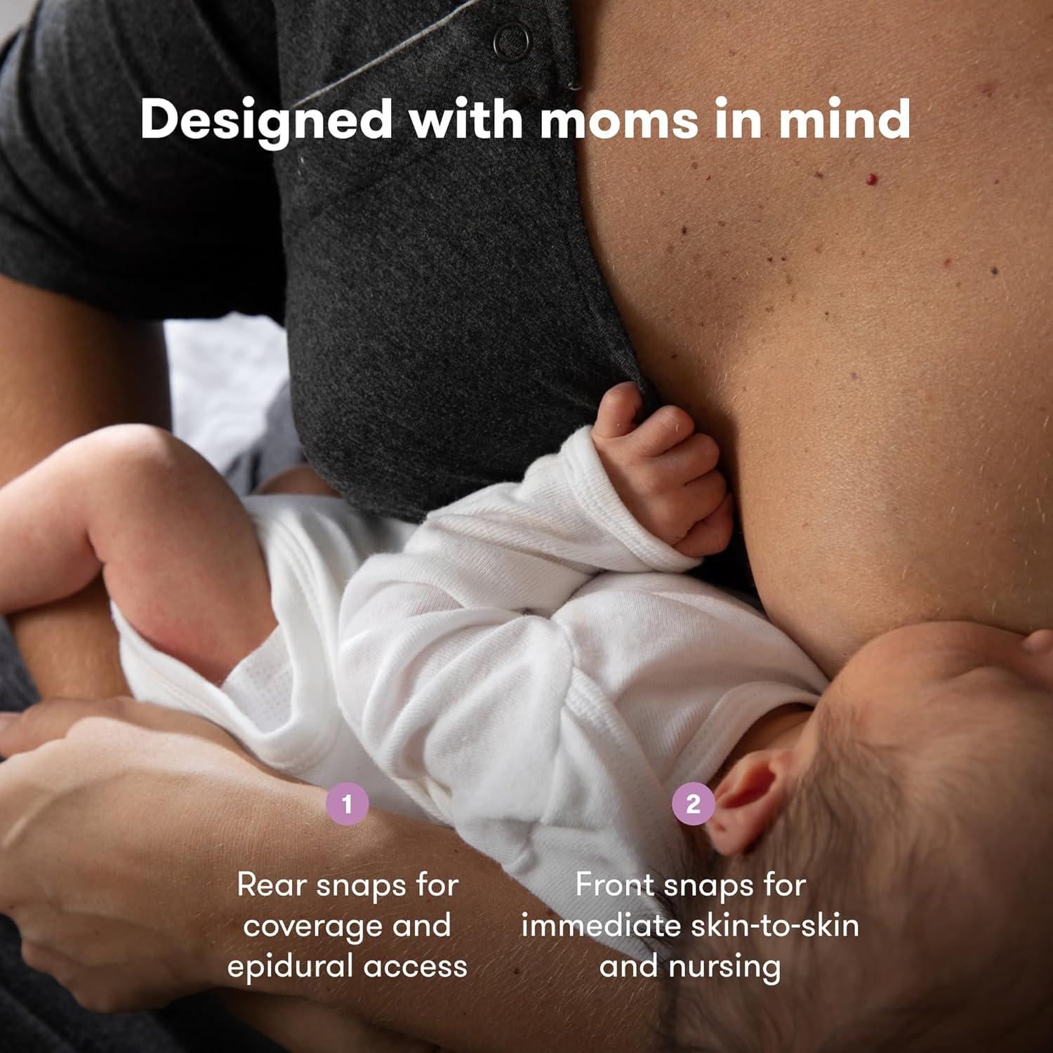 Bata de Trabajo y Parto Frida Mom - Acceso Rápido y Suave