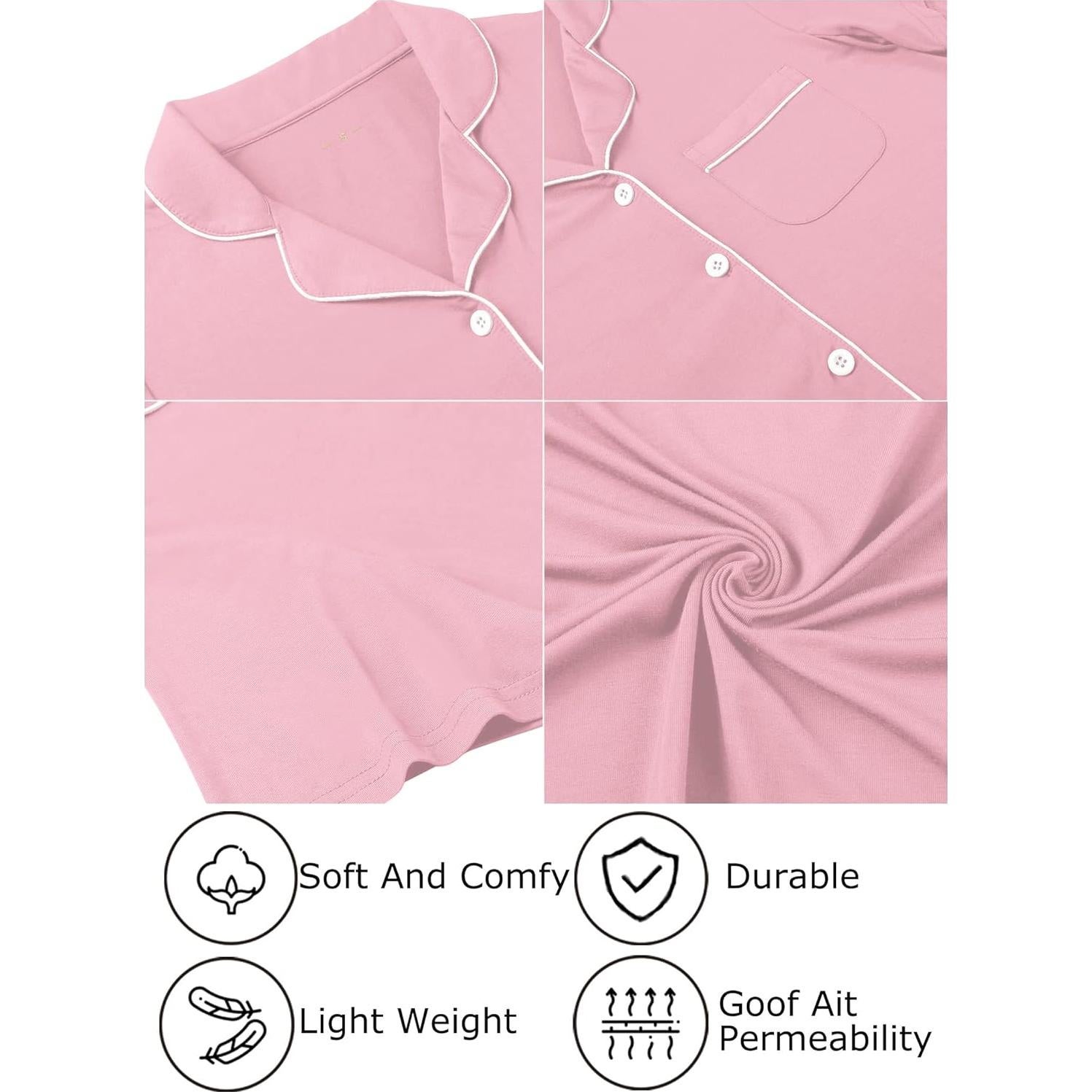 Camisón de Maternidad Leikar para Lactancia Manga Larga