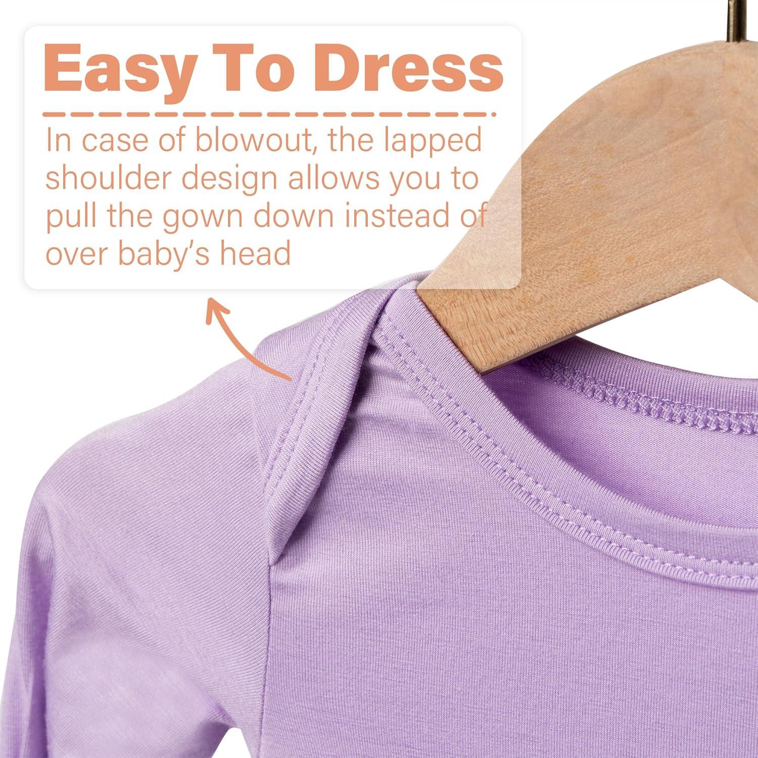 Vestido Anudado Bebé Noah con Sombrero y Diadema - 0-6 Meses