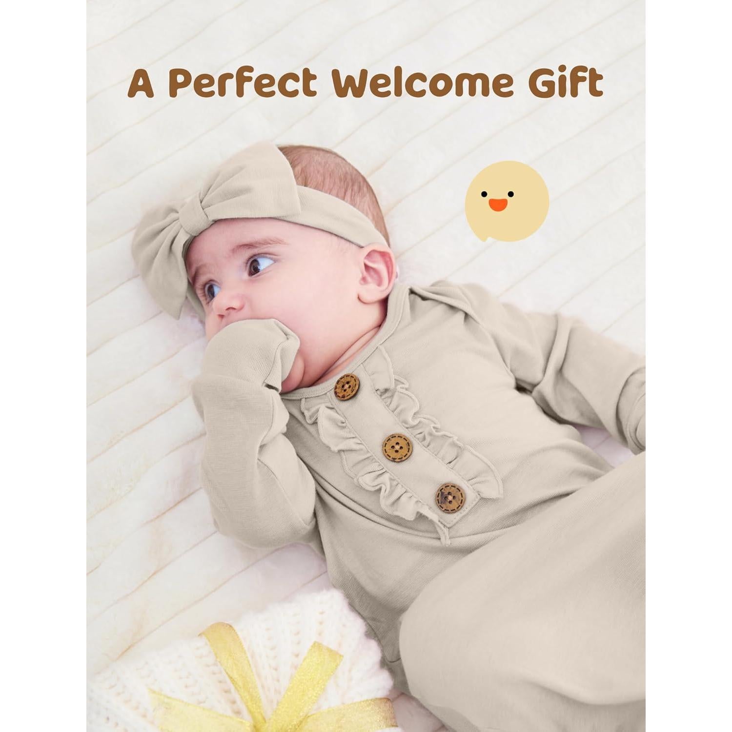 Saco de Dormir PATPAT para Bebé 0-3 Meses Tencel y Lana