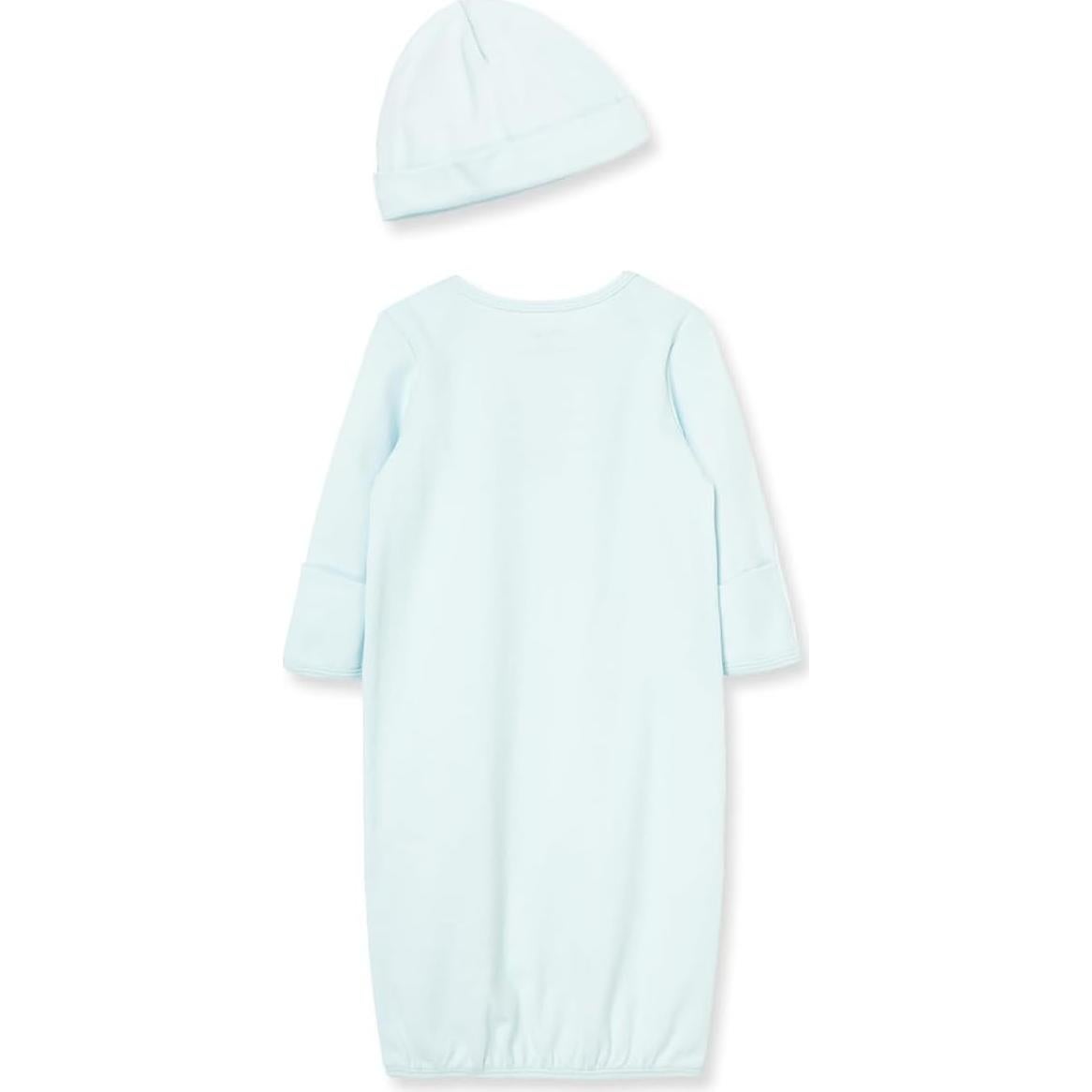 Set de 2 Piezas Camisón y Gorra Little Me 0-3 Meses Algodón