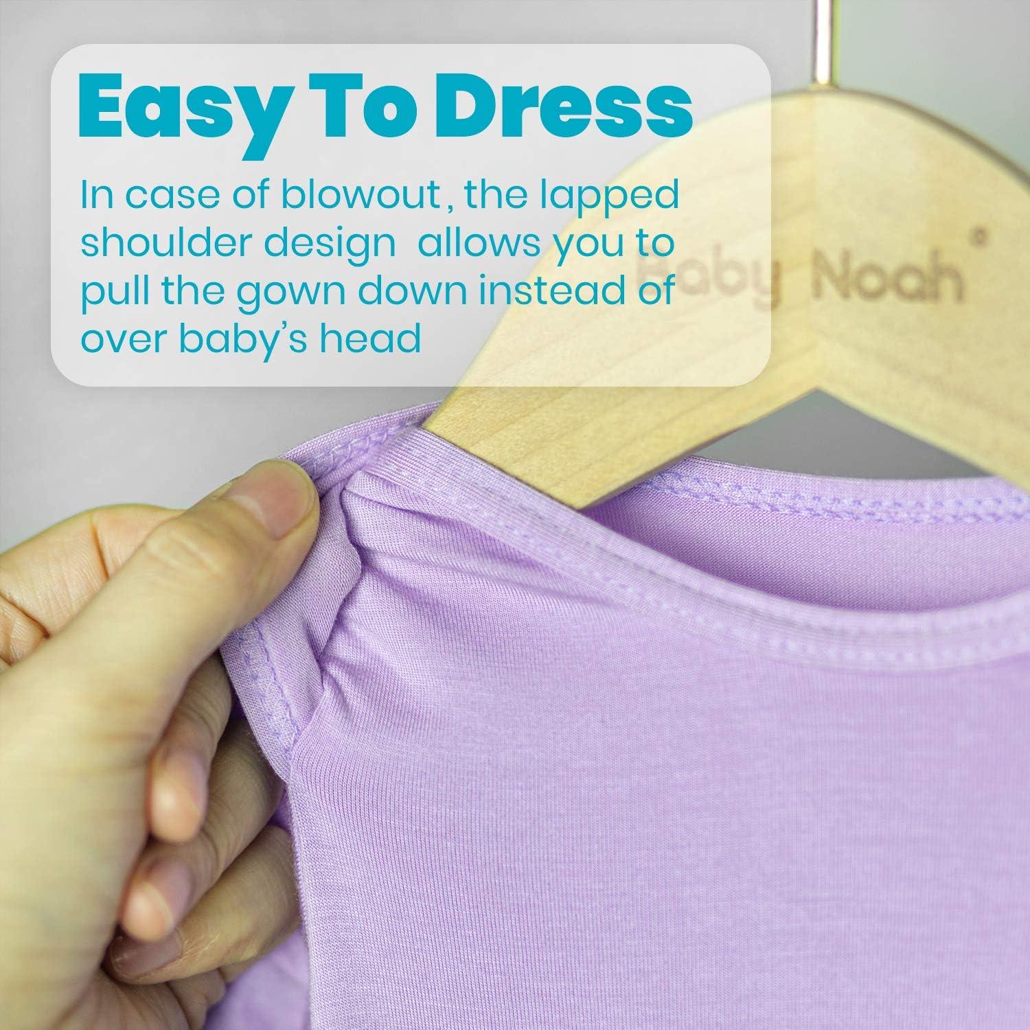 Vestido Anudado para Bebé HOCC 0-3 Meses Suave y Seguro