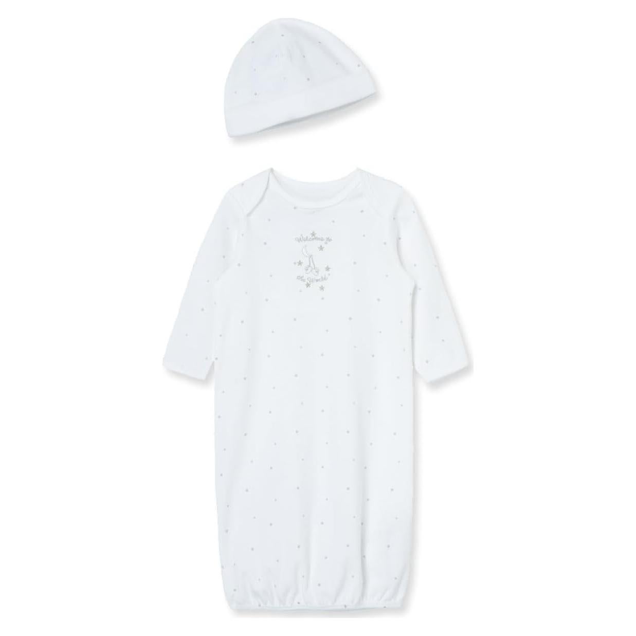 Conjunto de 2 Piezas para Bebé Little Me 0-3 Meses Algodón