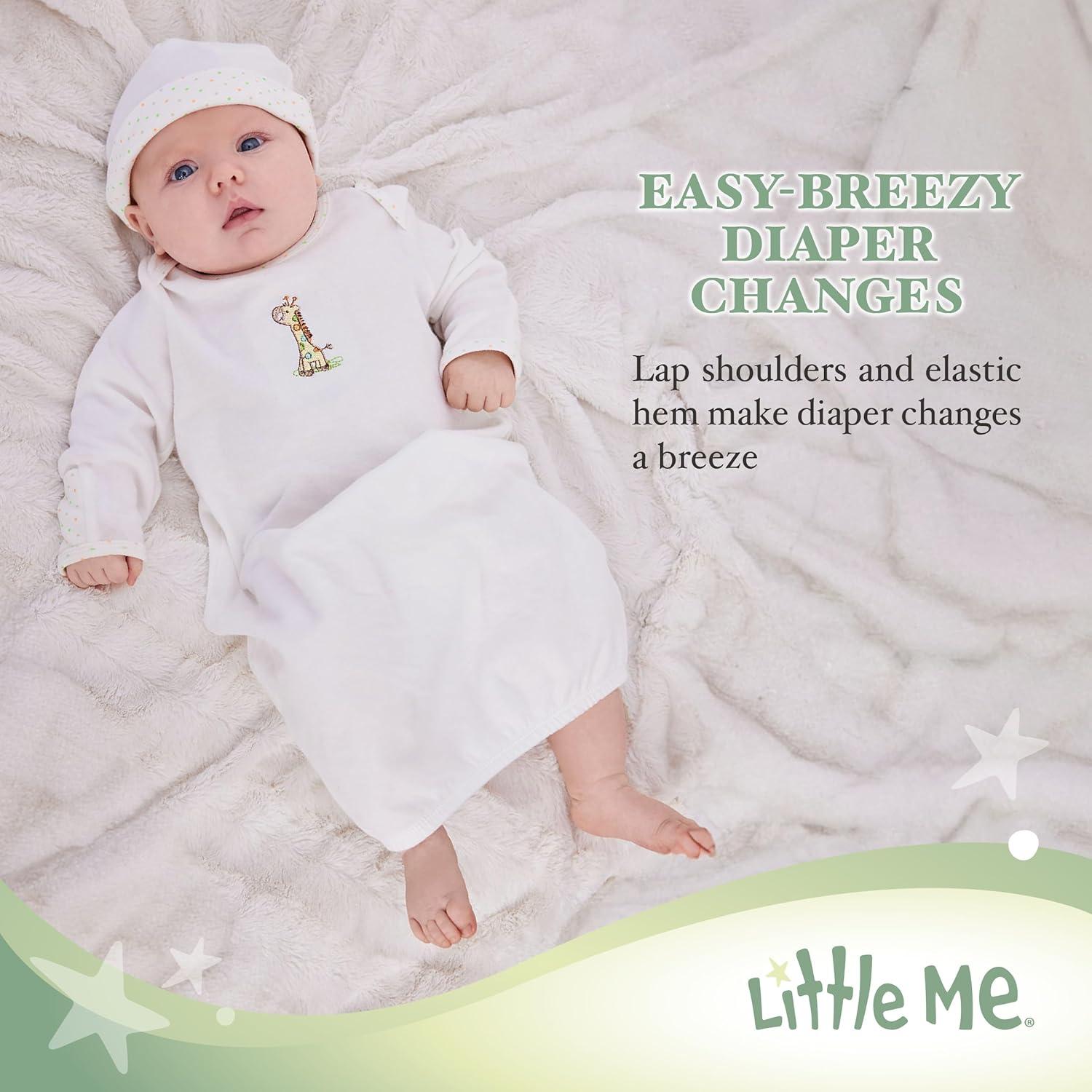 Conjunto de 2 Piezas para Bebé Little Me 0-3 Meses Algodón