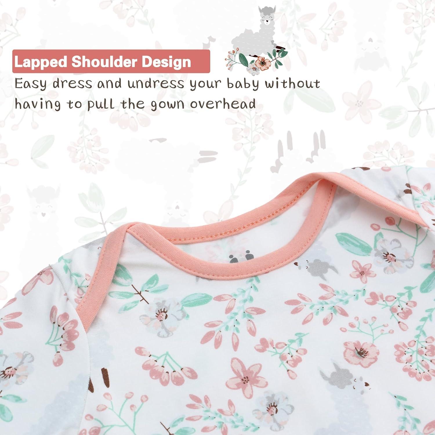 Conjunto de Gowns Anudados para Bebé Milagroso 6-12 Meses