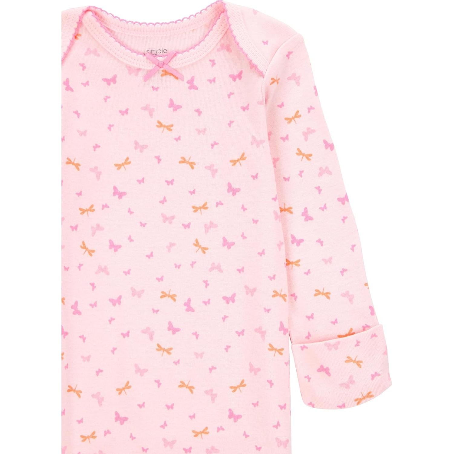Conjunto de 3 vestidos de dormir algodón Carter's para niñas