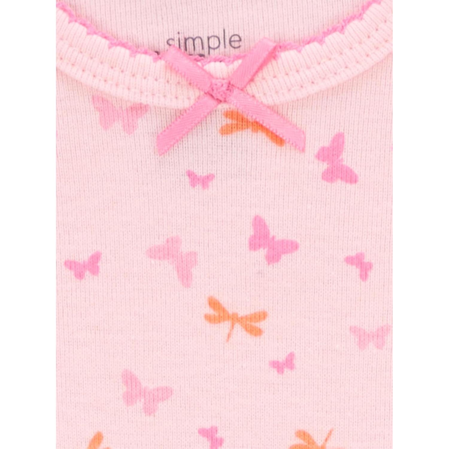 Conjunto de 3 vestidos de dormir algodón Carter's para niñas