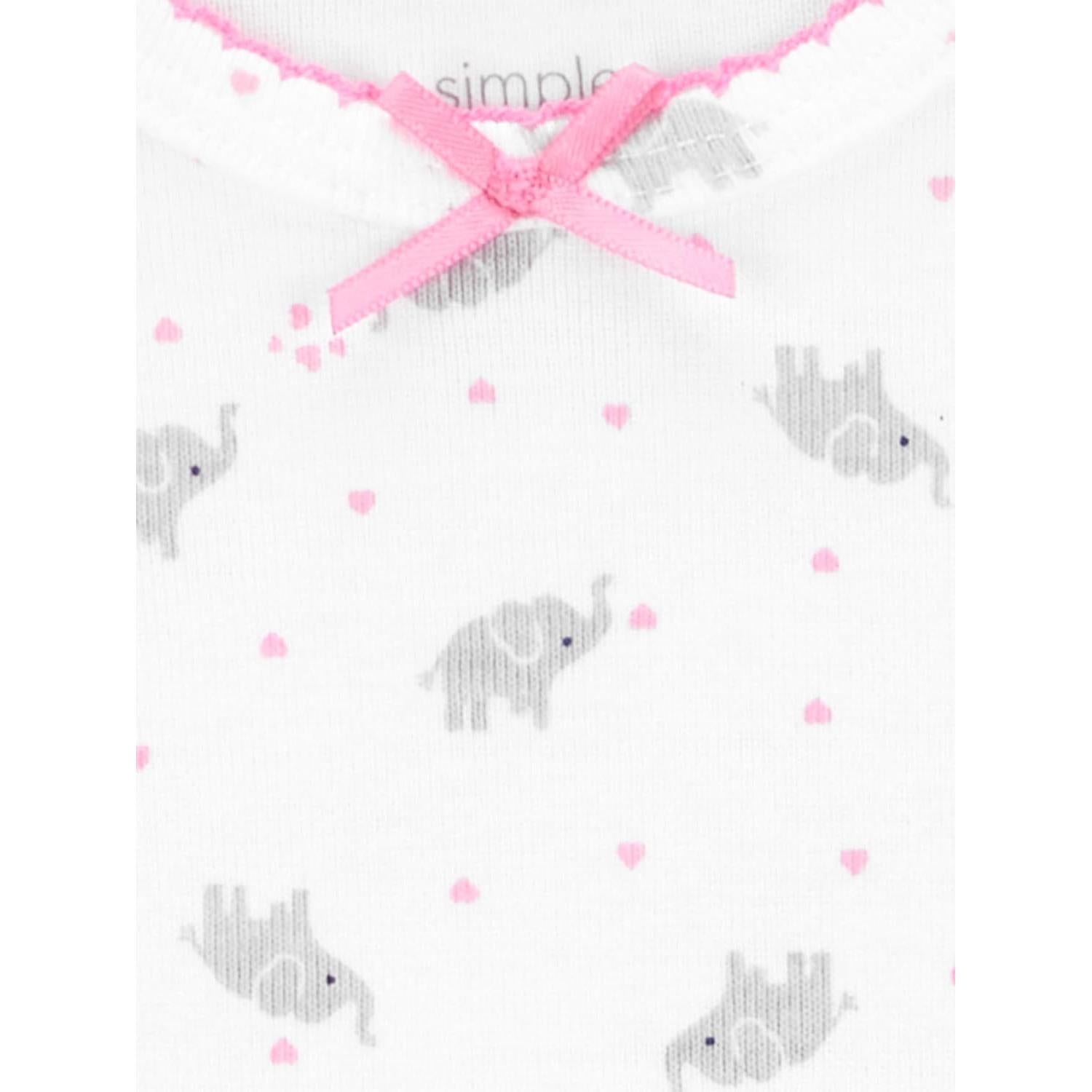 Conjunto de 3 vestidos de dormir algodón Carter's para niñas