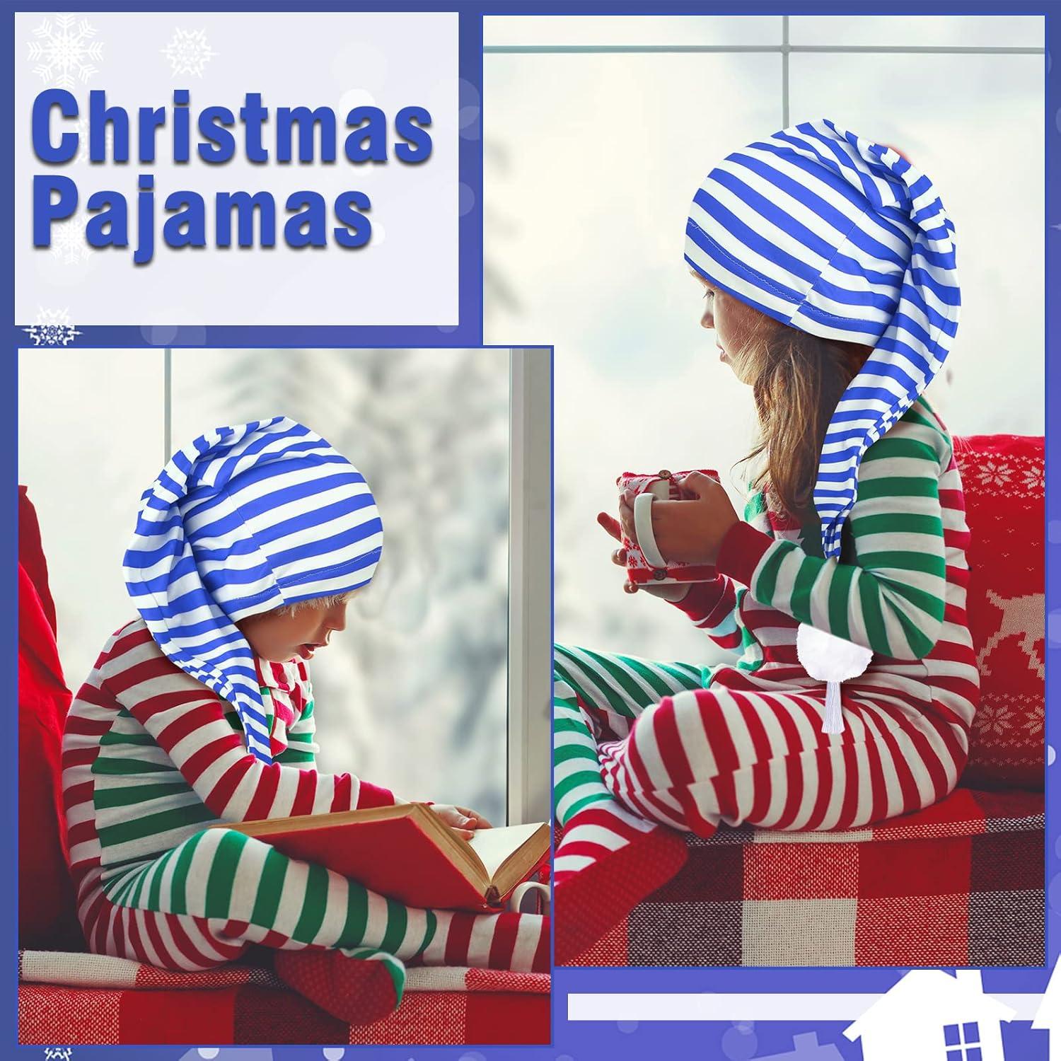 Gorro Nocturno Ajustable Eurzom para Hombre - 2 Piezas Rayas