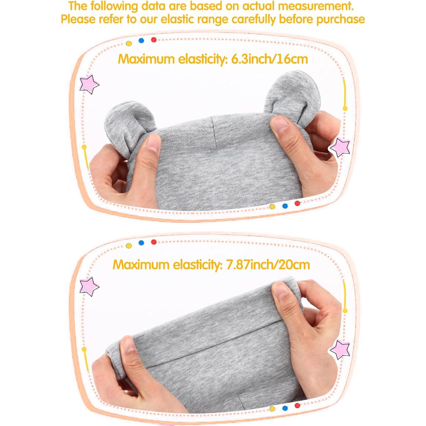 Conjunto de Gorros y Manoplas Geyoga 12 Piezas Bebés 0-12 Meses