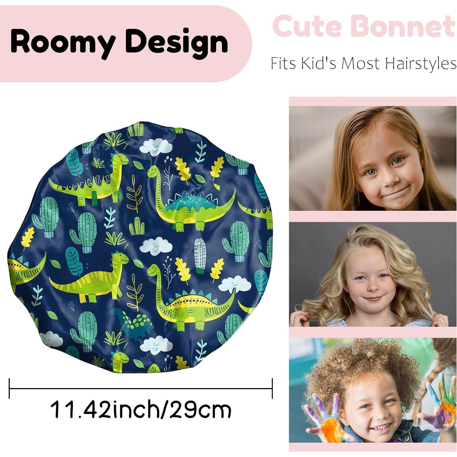 Gorras de Saten para Niños BHAHB - 2 Piezas Ajustables