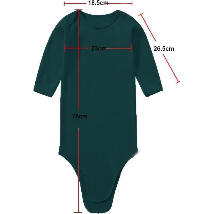 Bata de Sueño Bebé Niño 0-3 Meses Verde Algodón