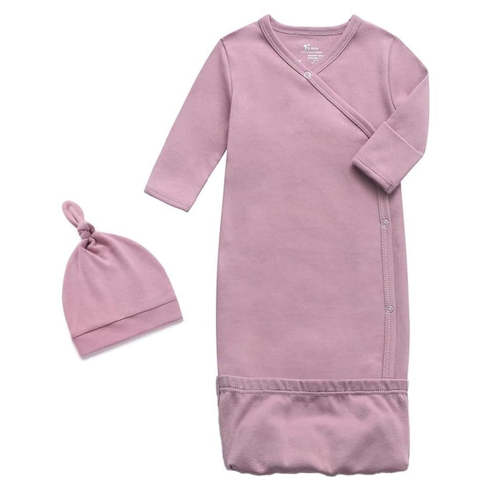 Bata de Kimono O2 BABY 100% Algodón Orgánico 0-3 Meses