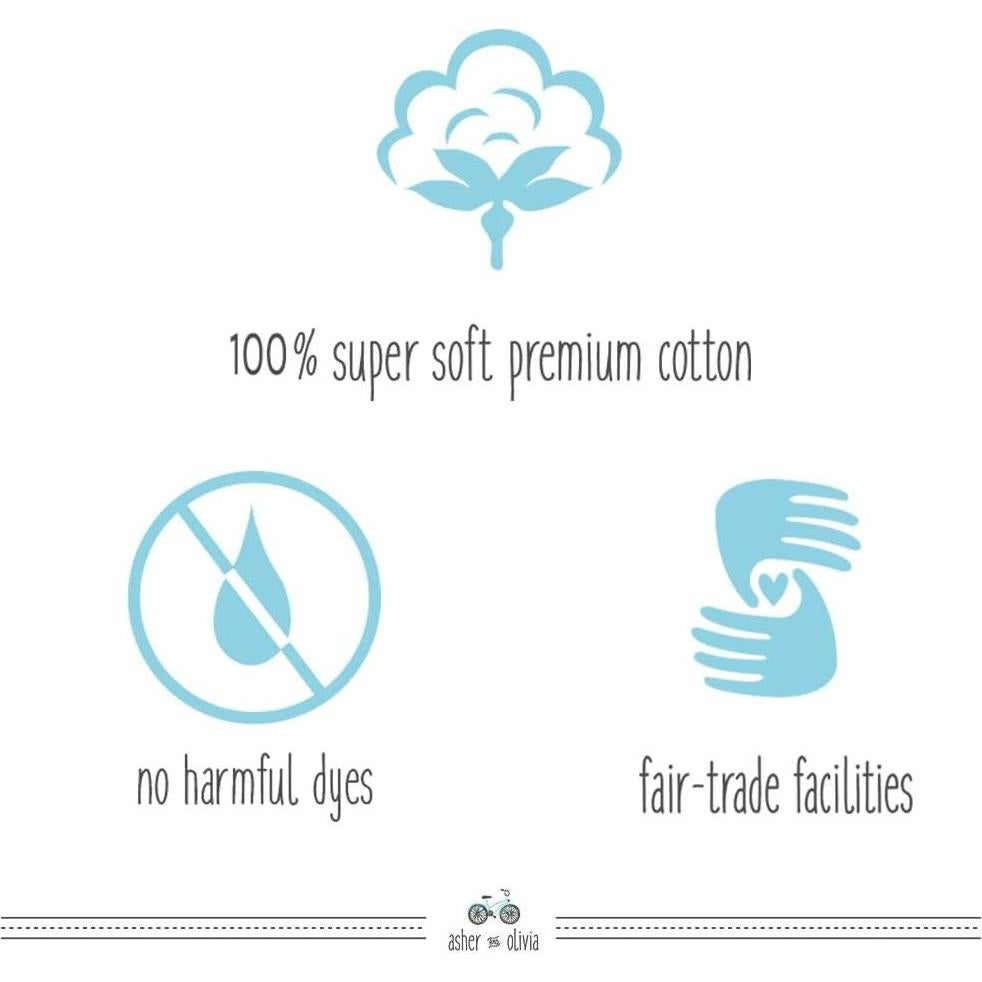 Pijama de bebé Asher y Olivia 100% Algodón Flores Ruborizadas 6-9 Meses