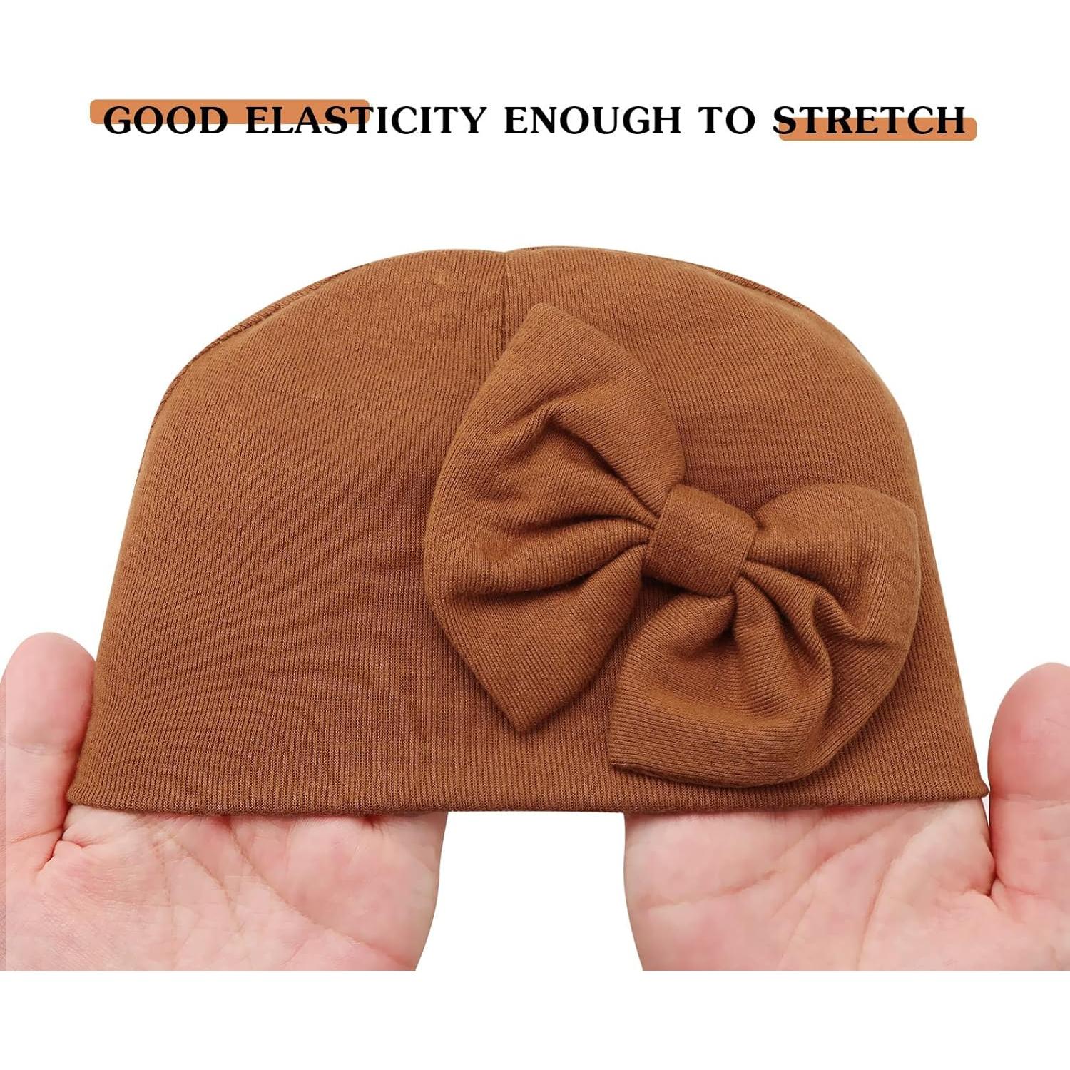 BQUBO Gorro y Manoplas para Bebés 0-6 Meses Algodón