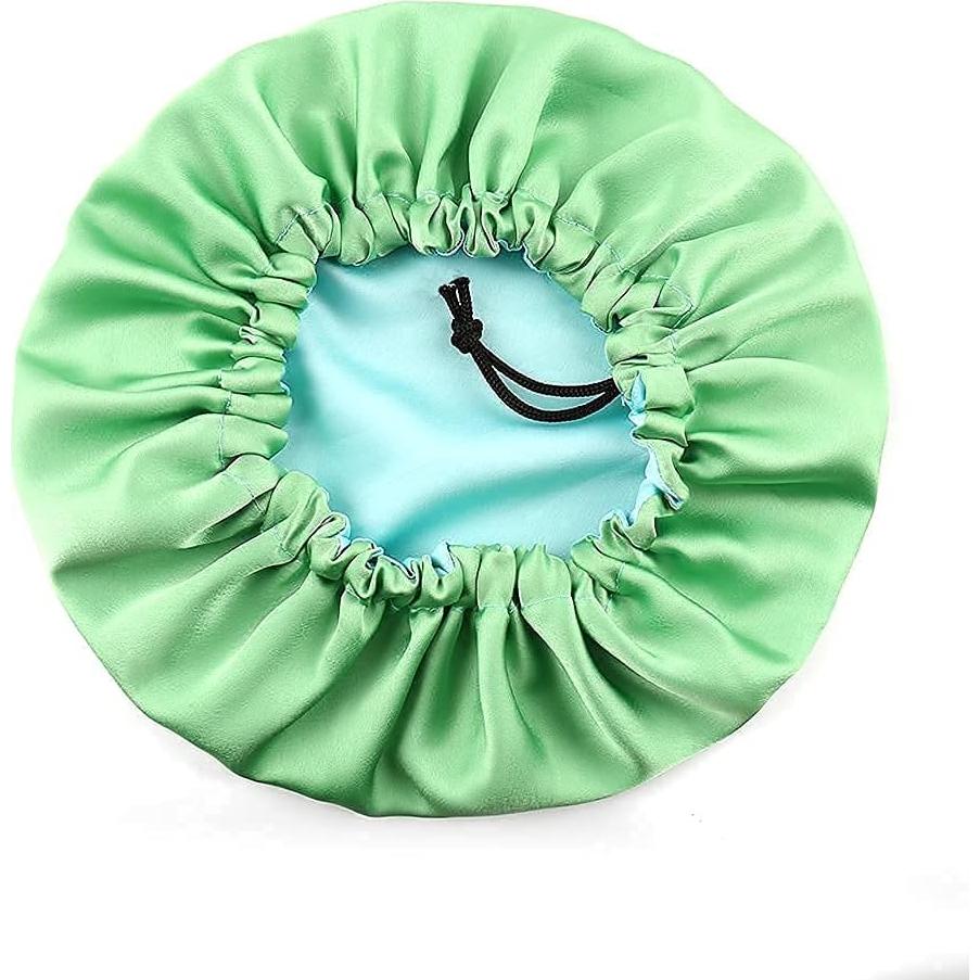 Gorro de Sueño de Satén ELIHAIR Ajustable para Niños X-Large