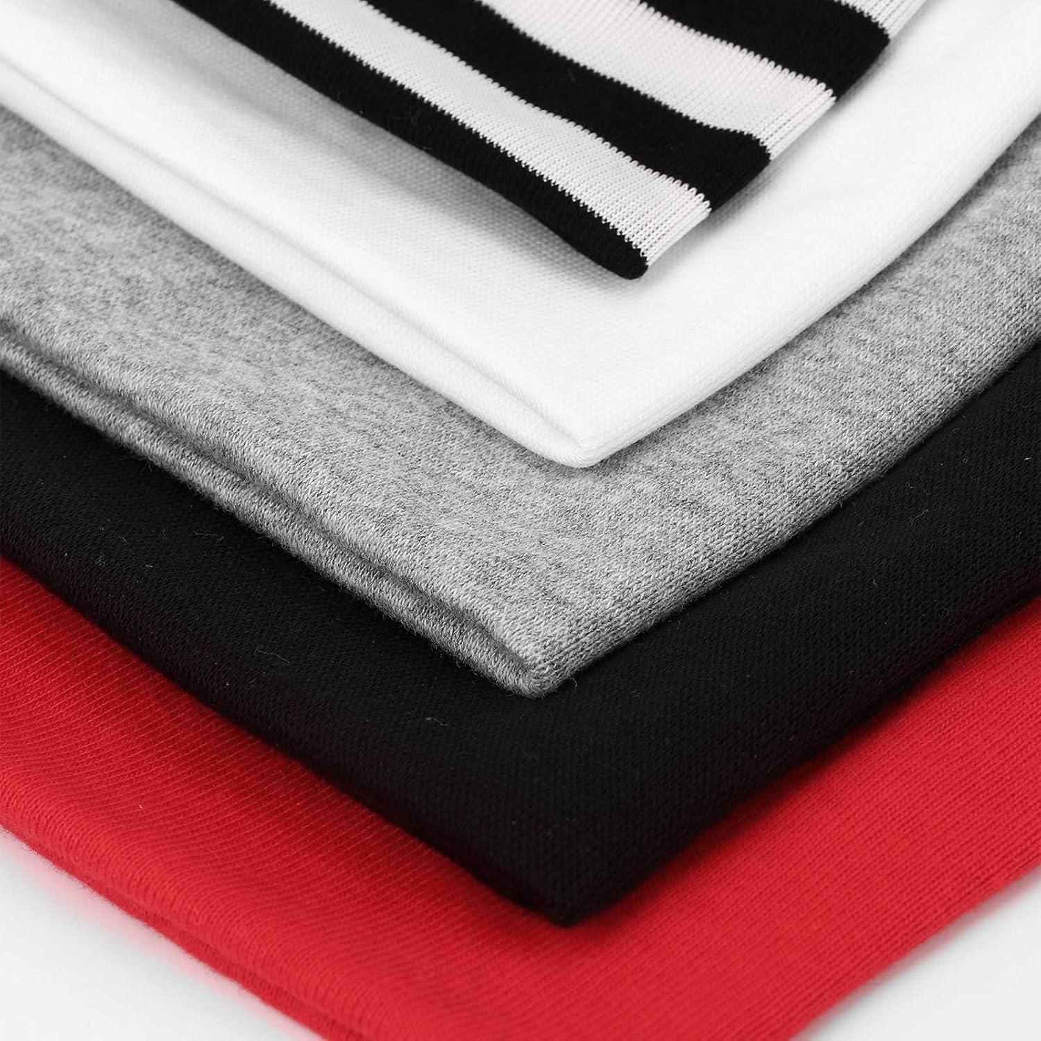 Paquete de 5 Gorras Beanie DRESHOW para Bebés 3-6 Años