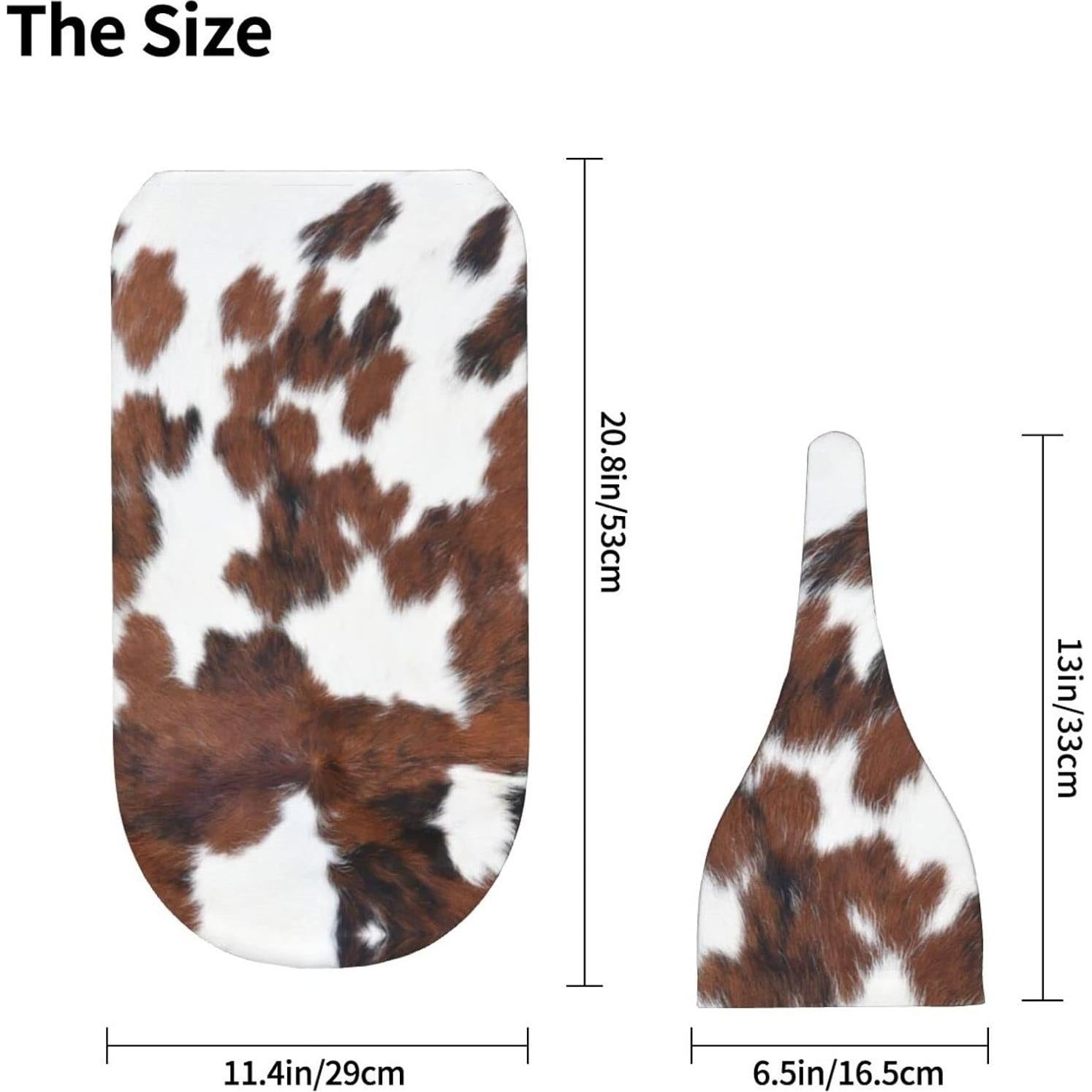 Manta Envoltura Bebé Tebjh Estampado Vaca 52.8x29cm con Sombrero