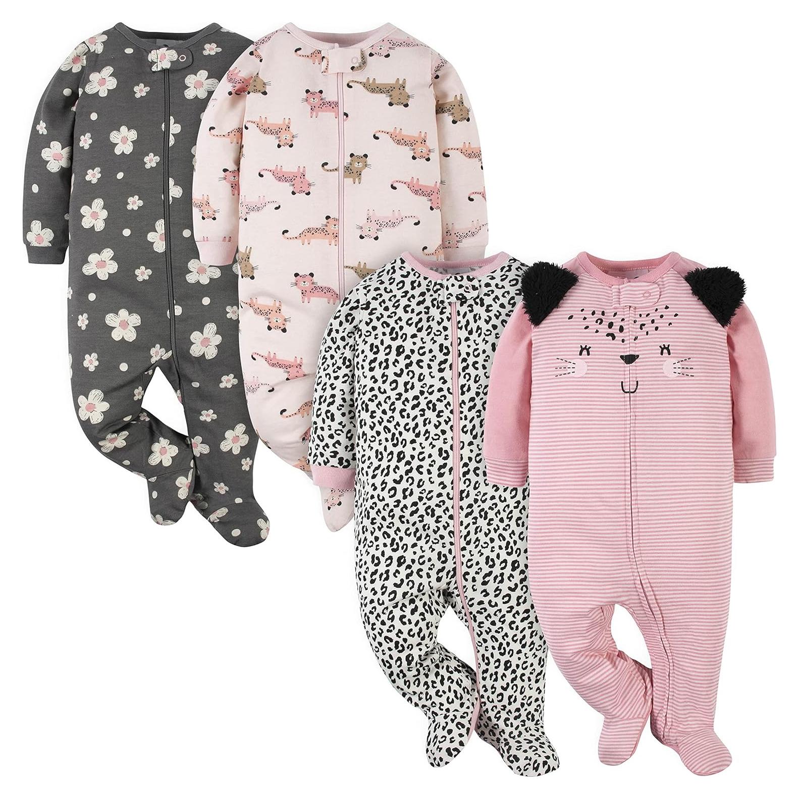 Set de 4 Sleep 'N Play Gerber para Bebés Niñas Recién Nacido