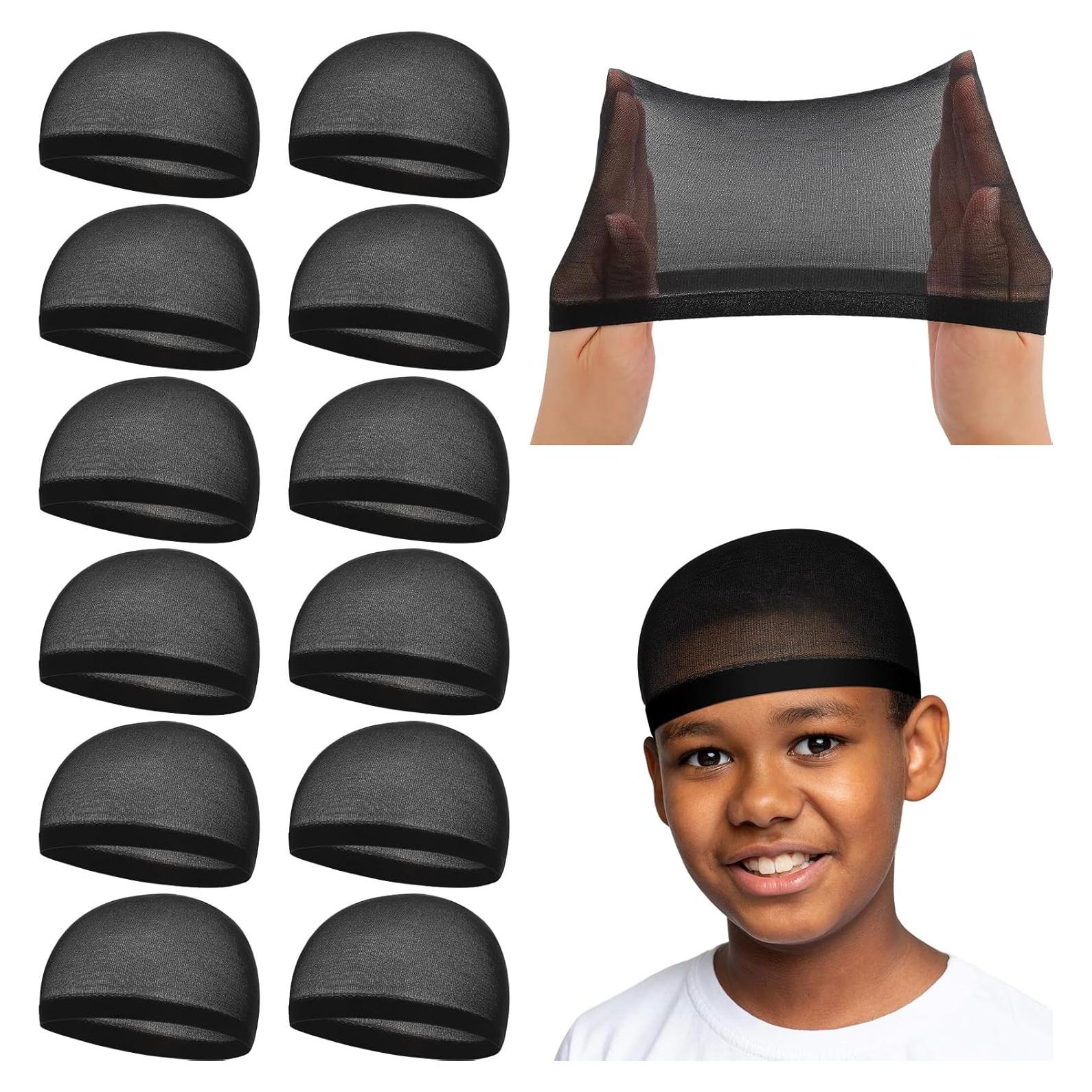Gorros de Ola para Niños Toulite - 12 Piezas Negro