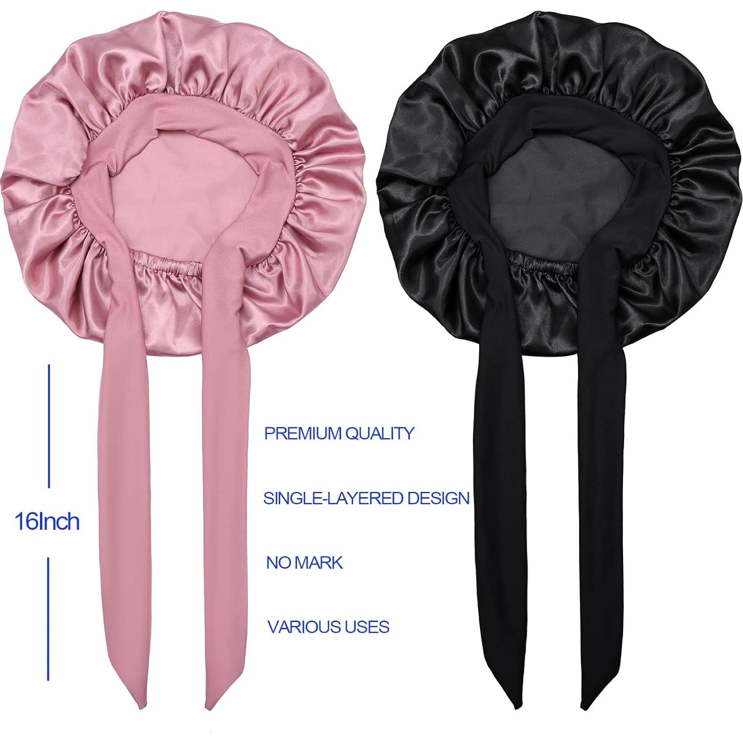 Gorro de Seda Satinada para Niños - 2 Piezas Ajustables