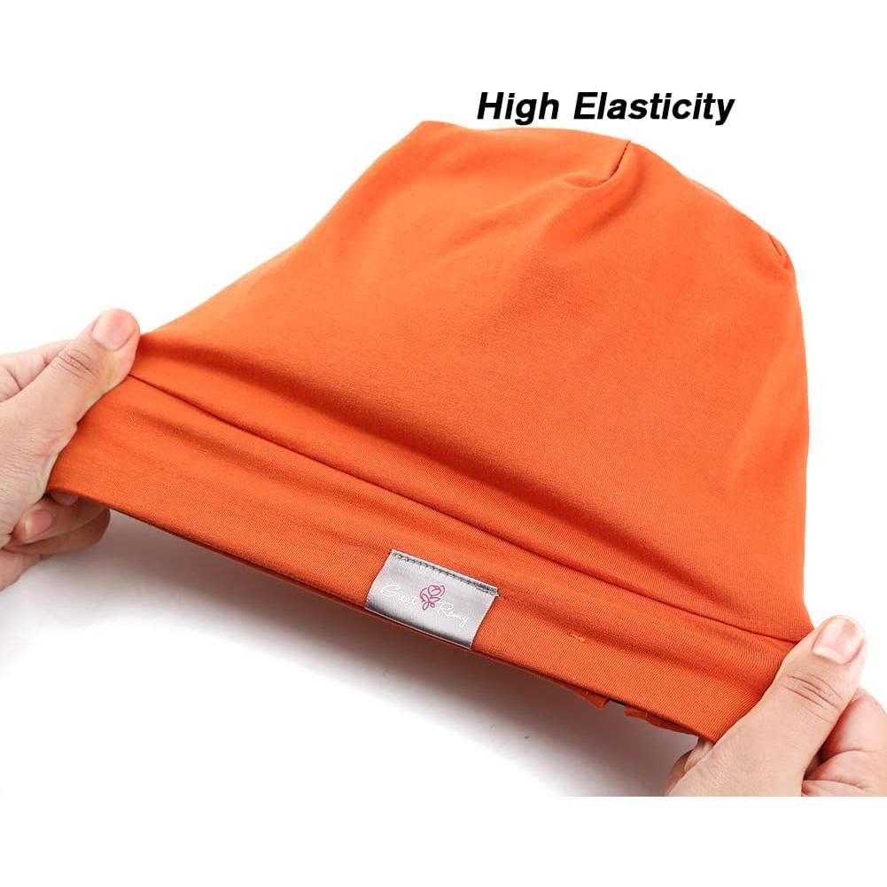 Gorro de Satén Ajustable para Dormir Niña Bebé Algodón