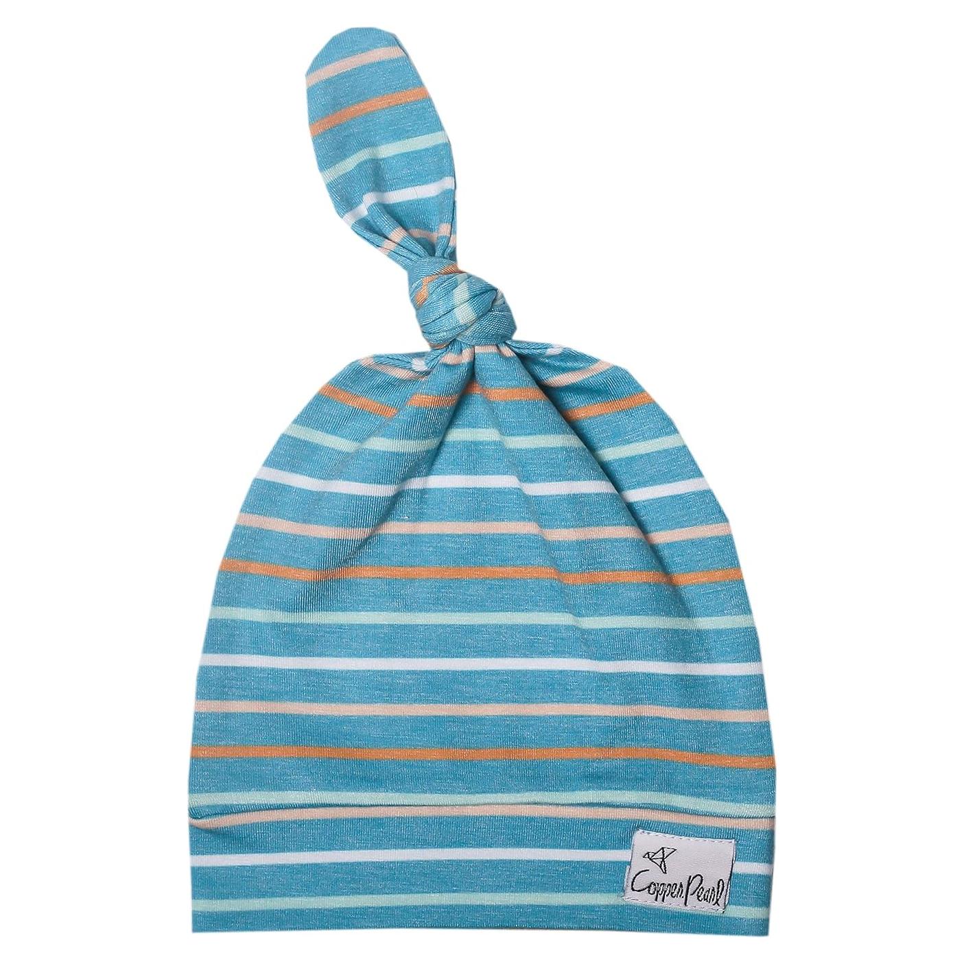 Gorro Beanie para Bebé Copper Pearl Milo Ajustable 0-6 Meses