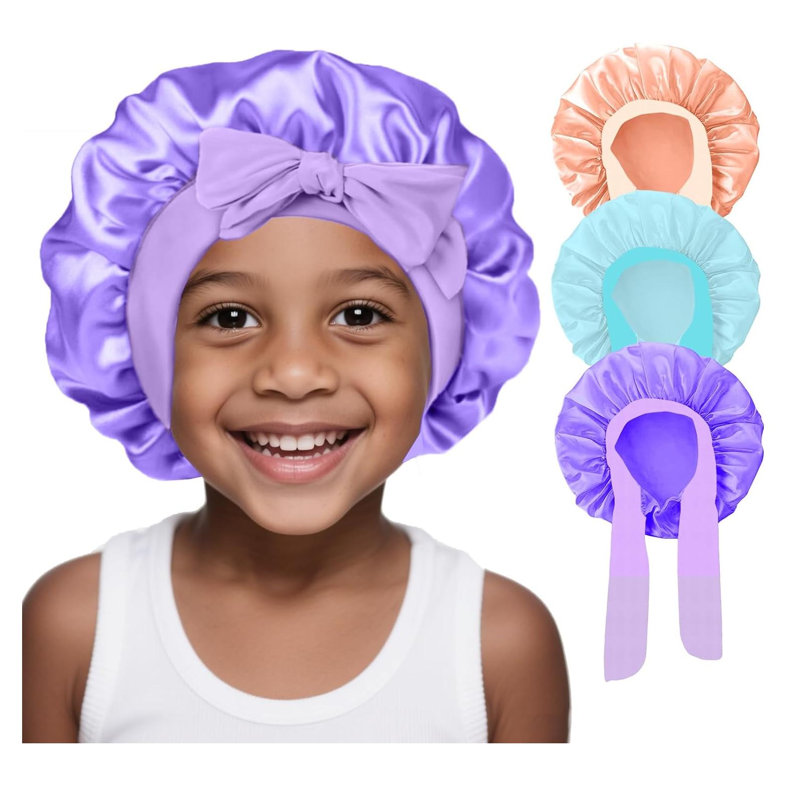 Bonete de Seda Satinado para Niños FIRSTPELLA - 3 Piezas