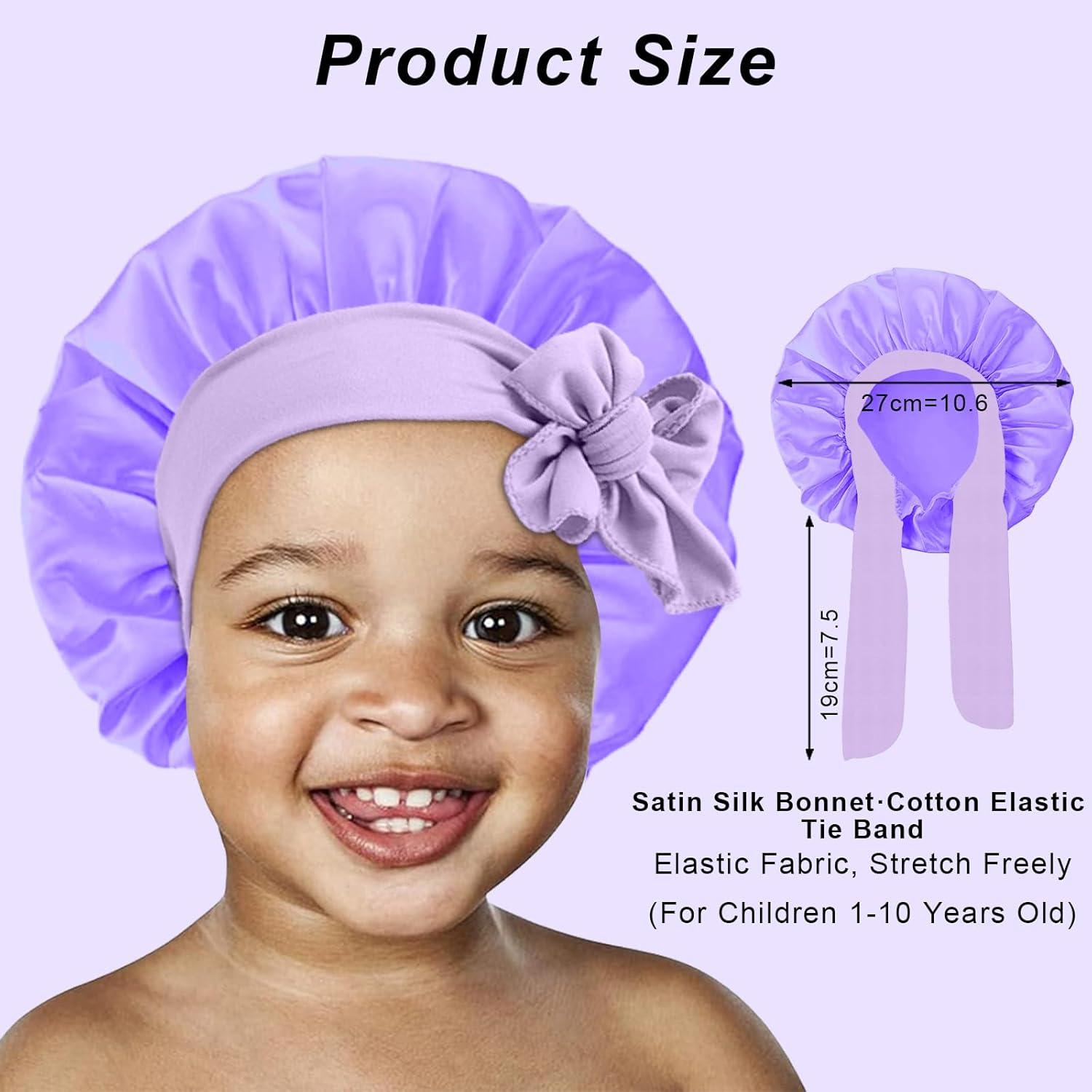 Bonete de Seda Satinado para Niños FIRSTPELLA - 3 Piezas