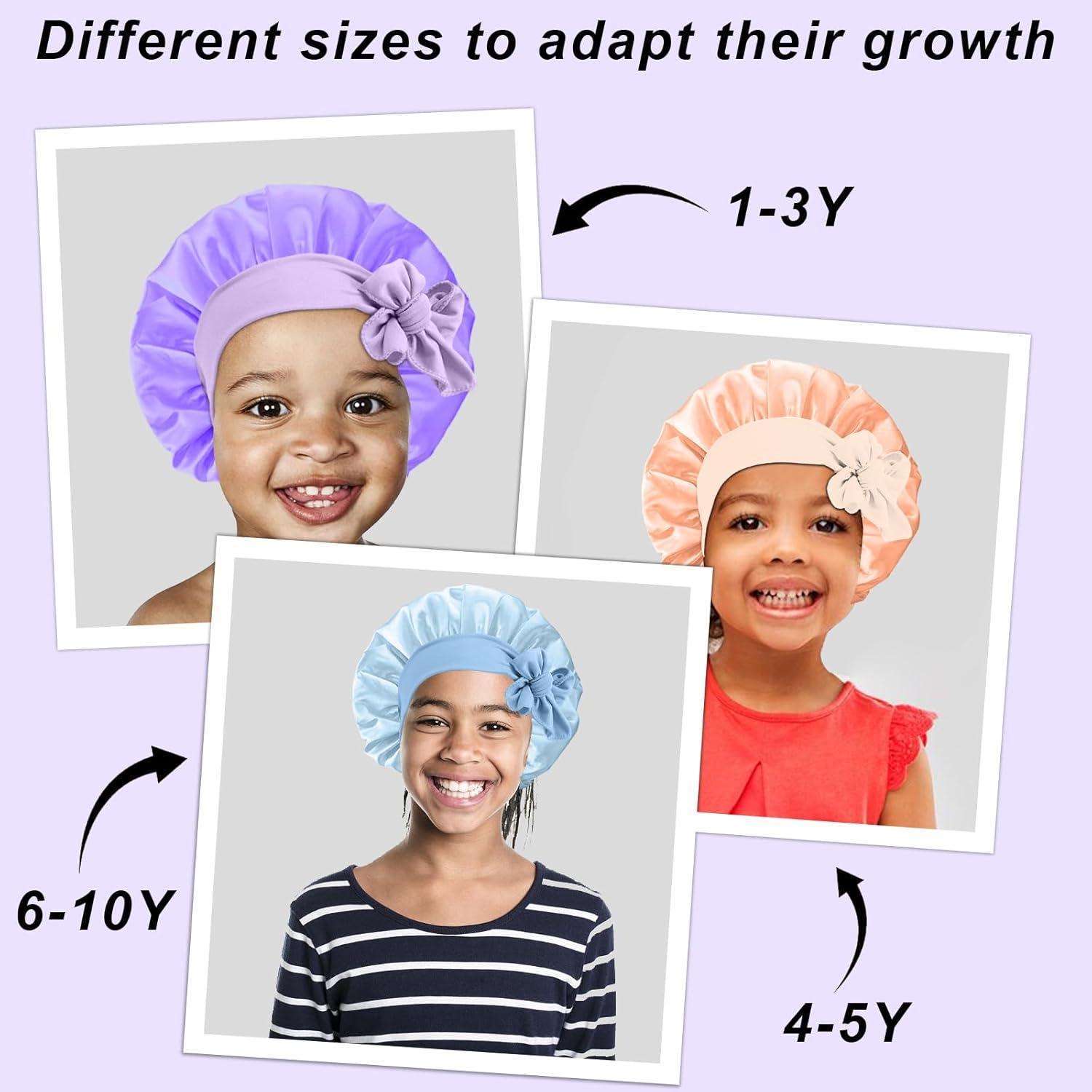 Bonete de Seda Satinado para Niños FIRSTPELLA - 3 Piezas