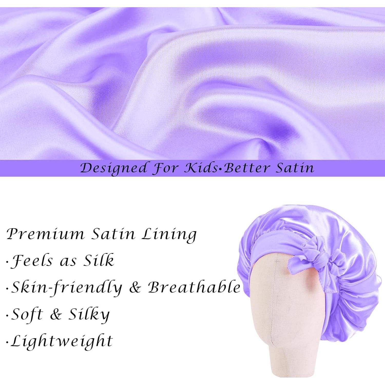 Bonete de Seda Satinado para Niños FIRSTPELLA - 3 Piezas