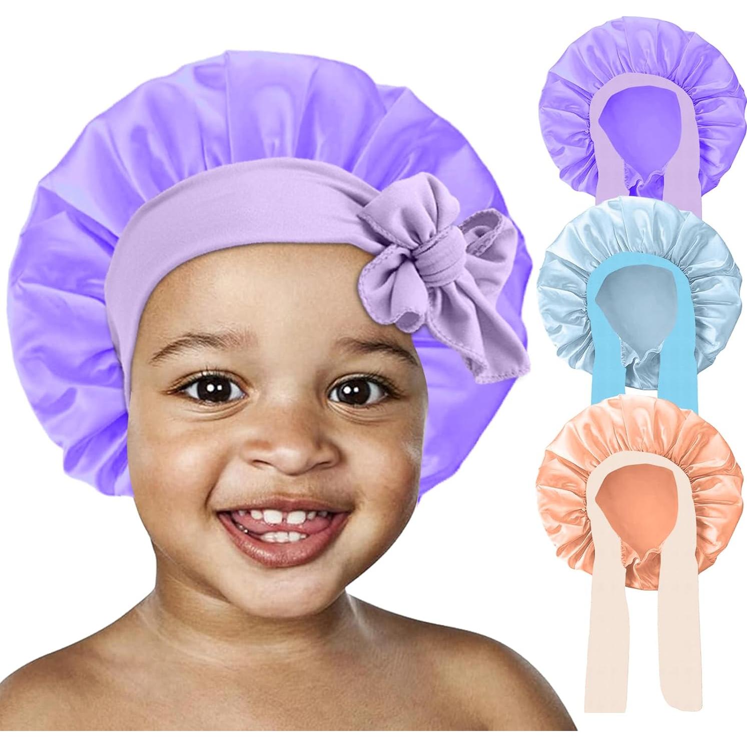 Bonete de Seda Satinado para Niños FIRSTPELLA - 3 Piezas