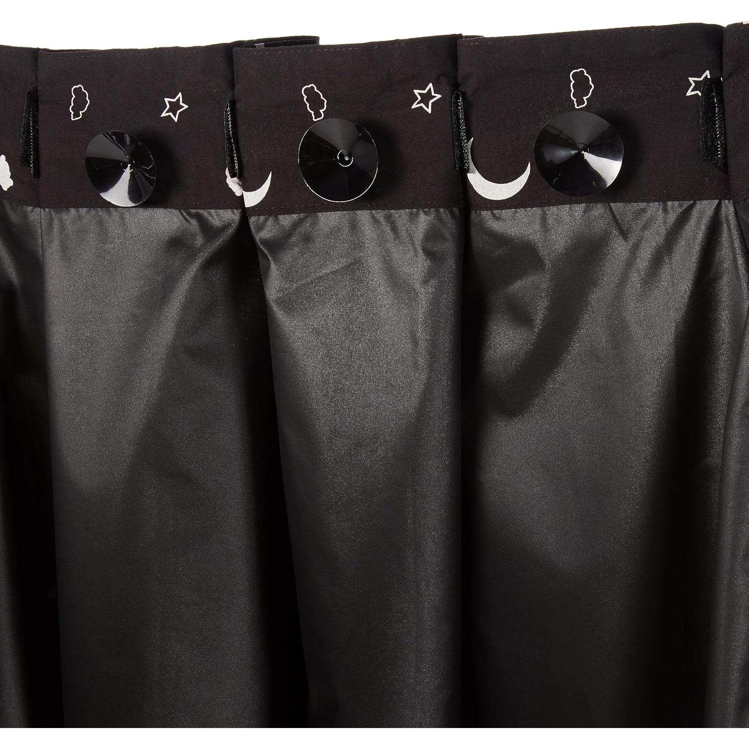 Cortina de Oscurecimiento Portátil Amazon Basics Luna y Estrellas 127x198 cm