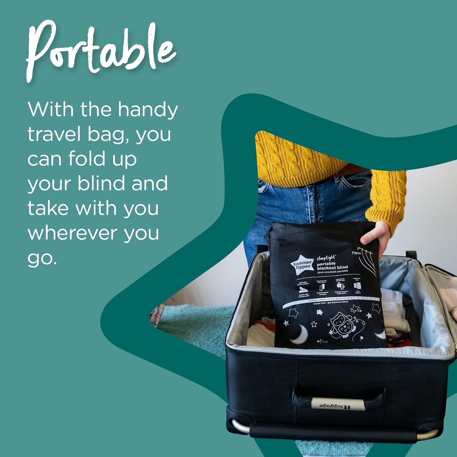 Cortina Portátil Tommee Tippee Sleeptime 130x198 cm Opaca