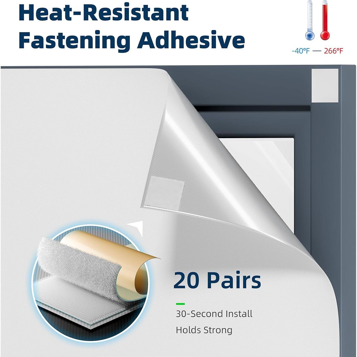 Cortinas de Oscurecimiento Portátiles NIGHTON 180x145cm 100% Opacas