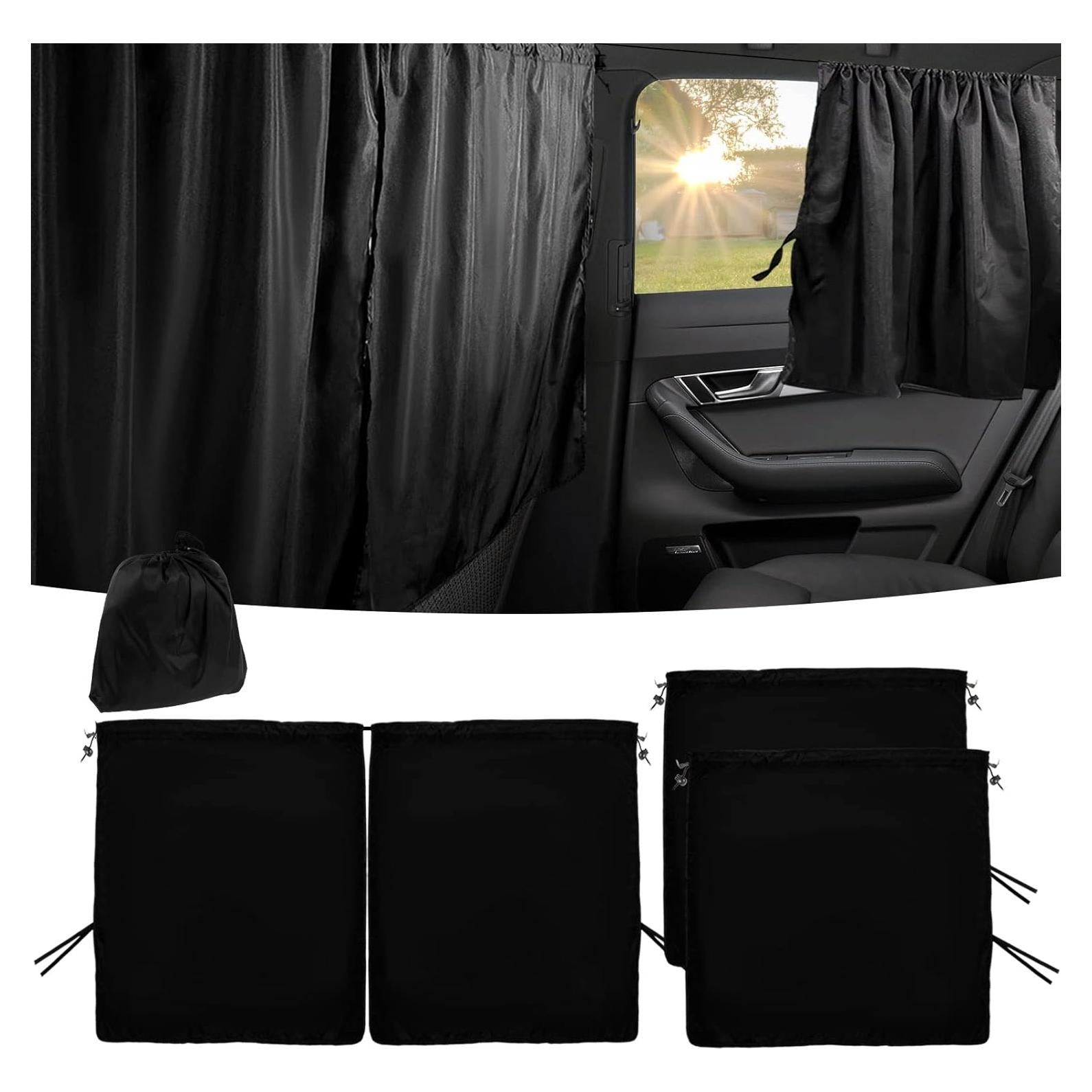 Cortinas de Privacidad para Automóviles Abizarch - 3 Piezas