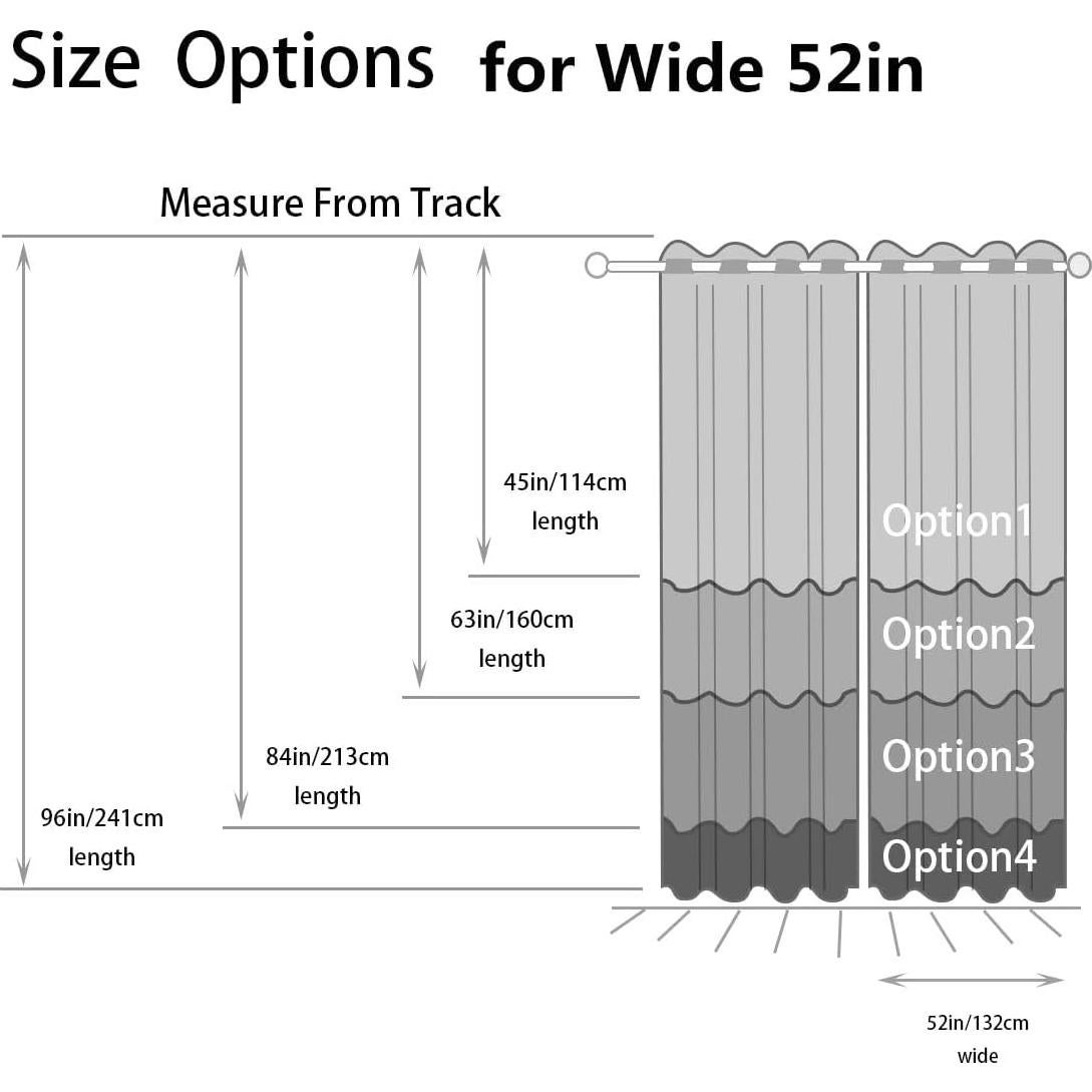 Cortinas Blackout HOMEIDEAS 52x84 cm Azul Bebé 2 Paneles