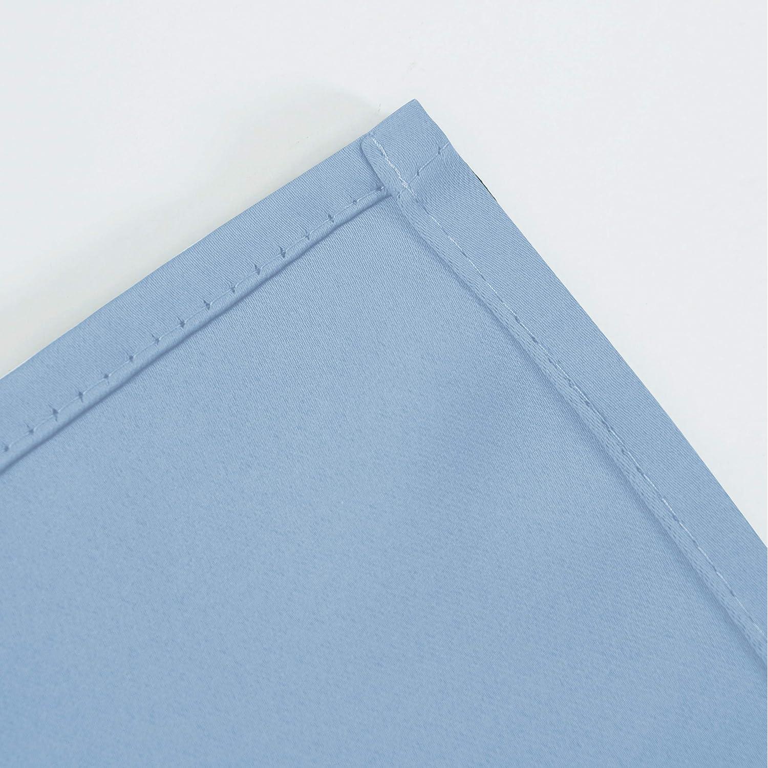 Cortinas Blackout Térmicas LEMOMO Azul Cielo 52x84 cm - Juego de 2